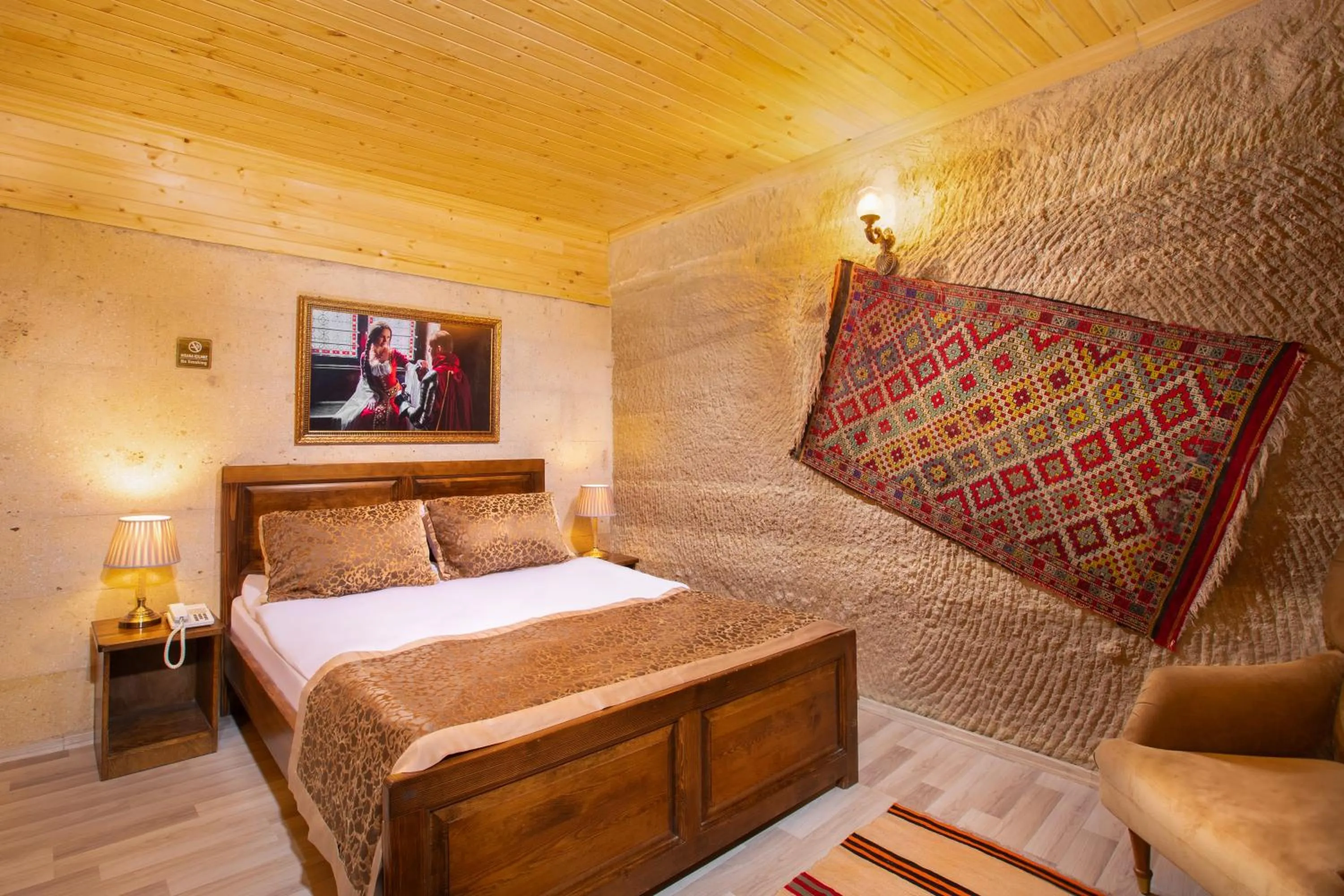 Bed in Lord of Cappadocia Hotel