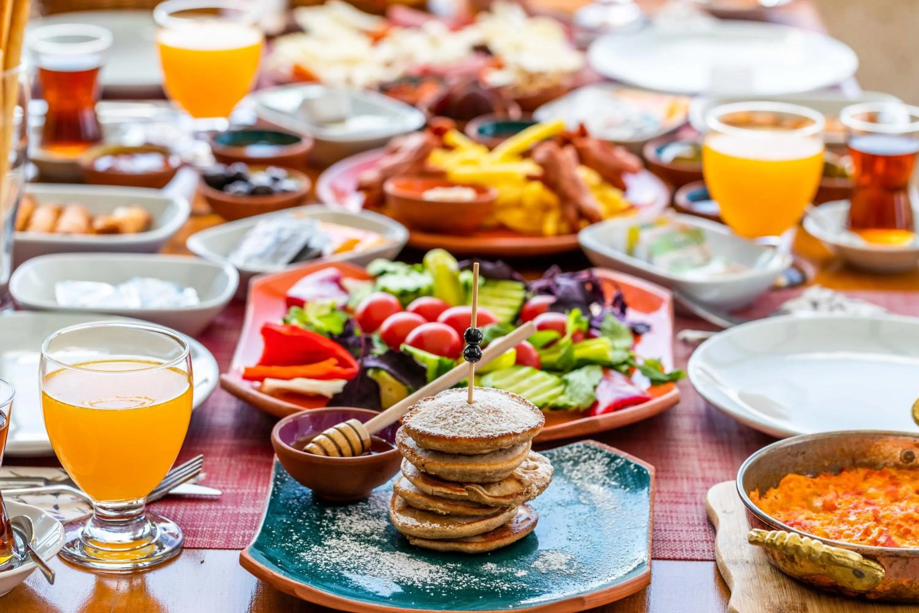 Food and drinks in Lord of Cappadocia Hotel