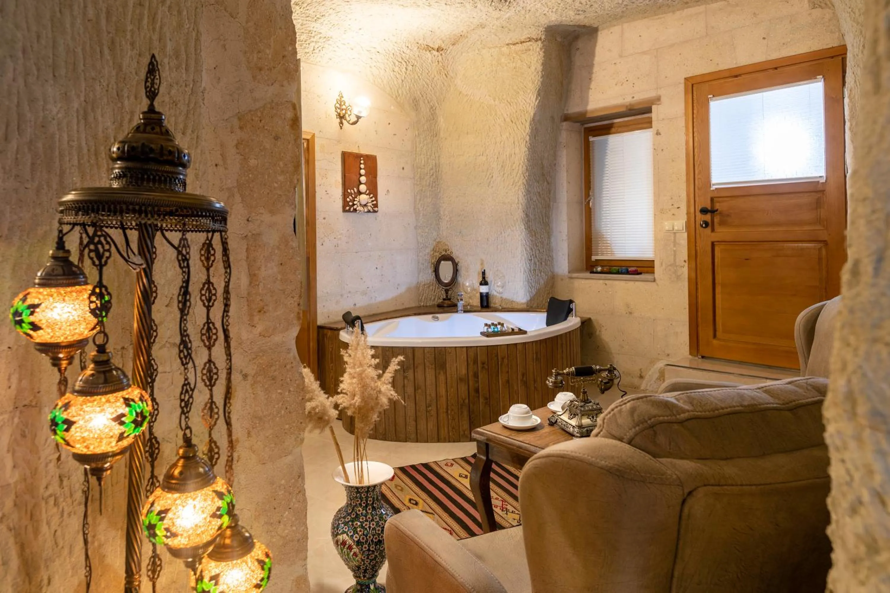 Seating area in Lord of Cappadocia Hotel