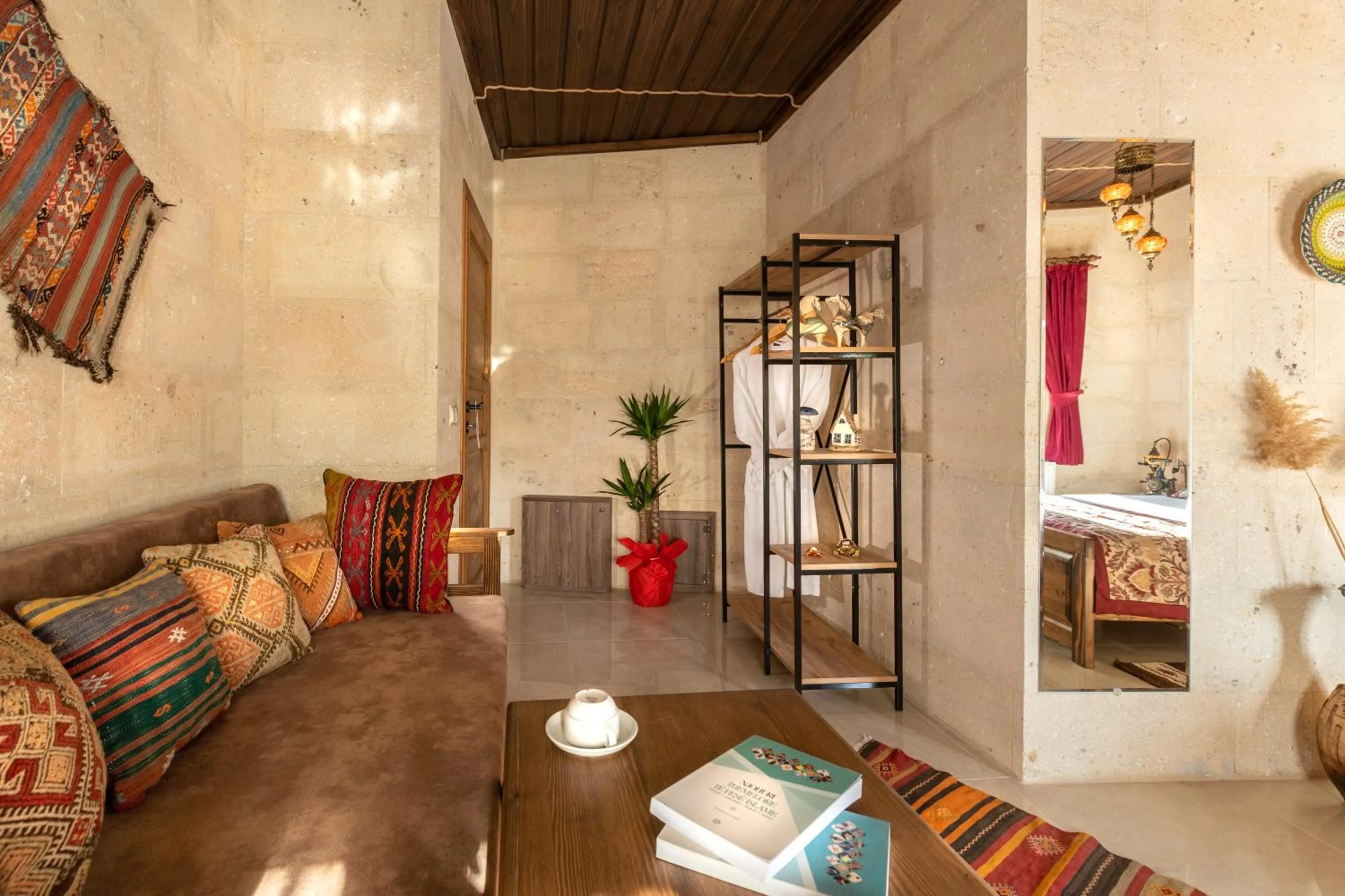 Seating area, Bed in Lord of Cappadocia Hotel