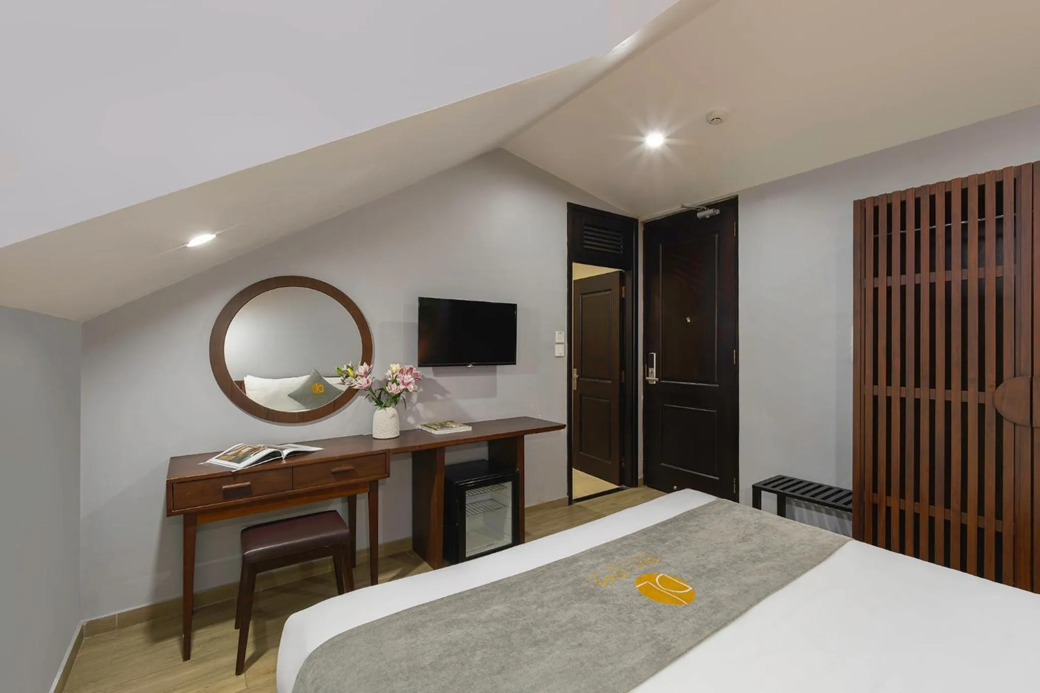 Bed in Duy Long Hotel