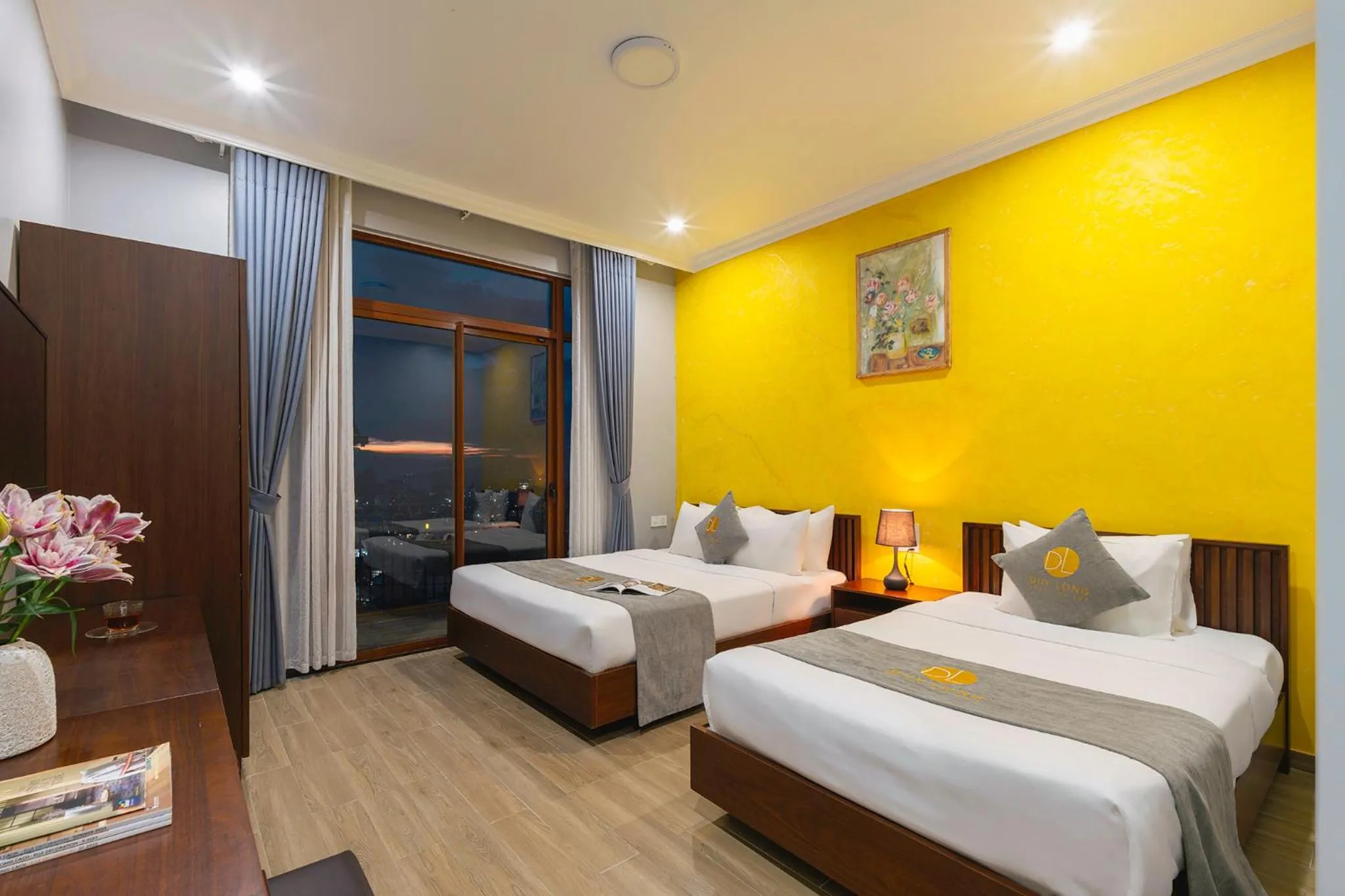 Bed in Duy Long Hotel
