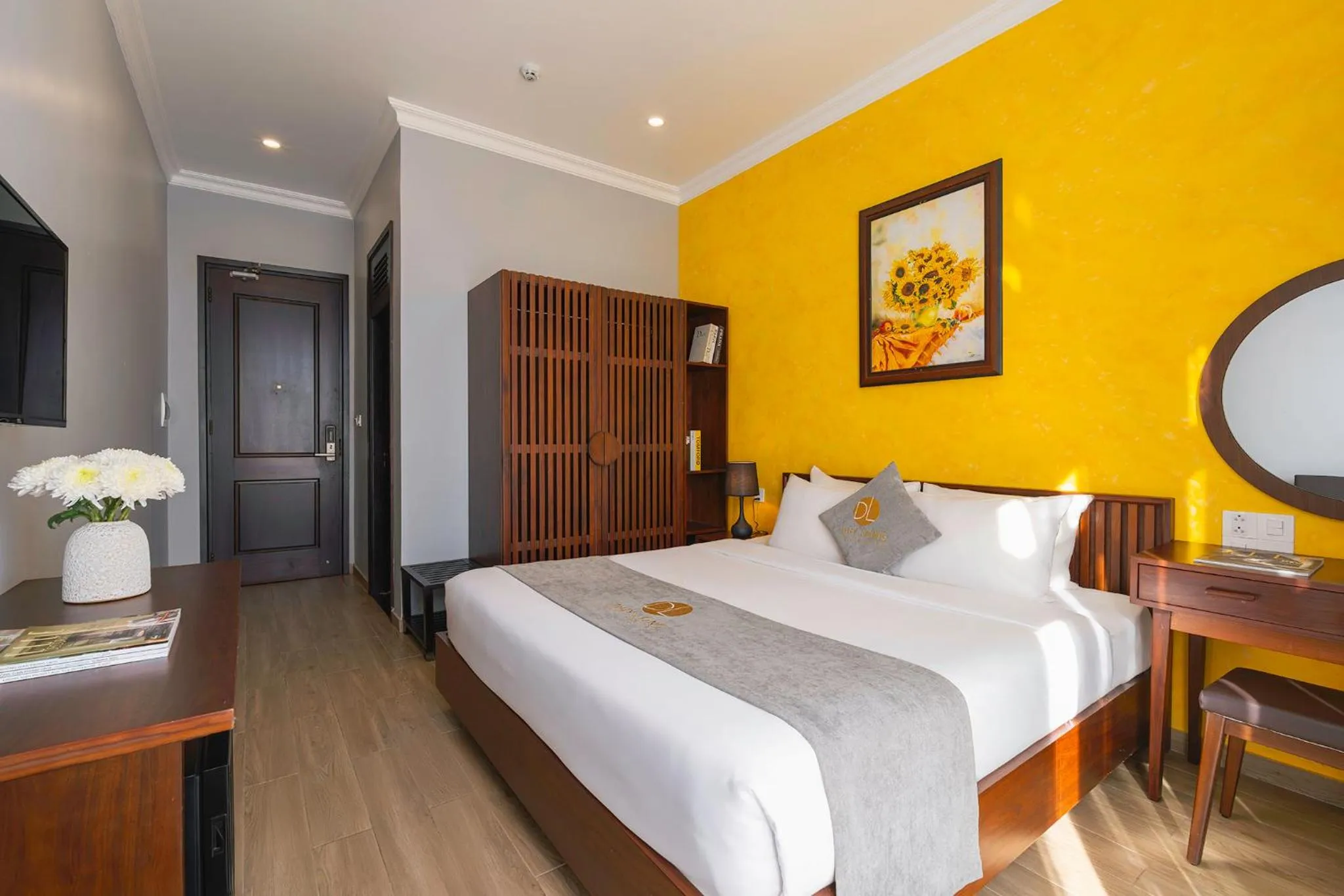 Bed in Duy Long Hotel