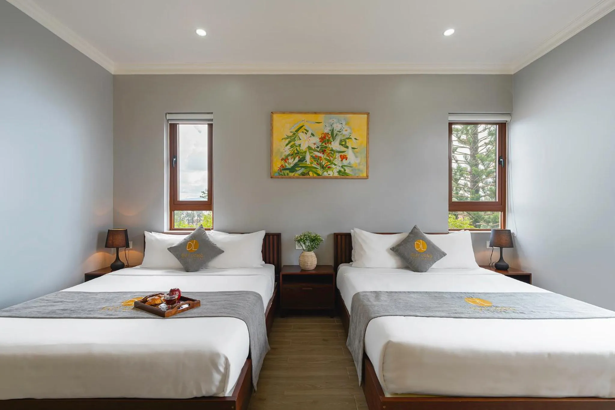 Bed in Duy Long Hotel