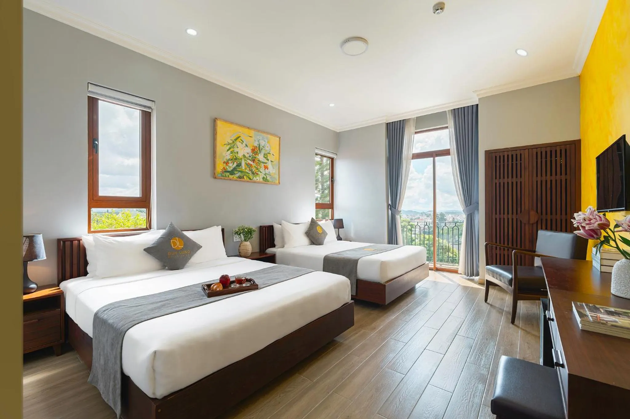 Photo of the whole room, Bed in Duy Long Hotel