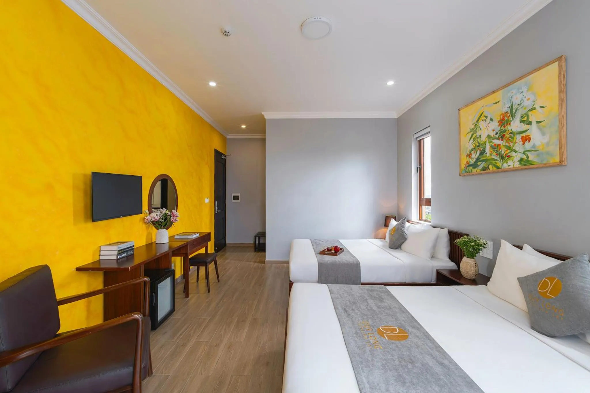 Bed in Duy Long Hotel