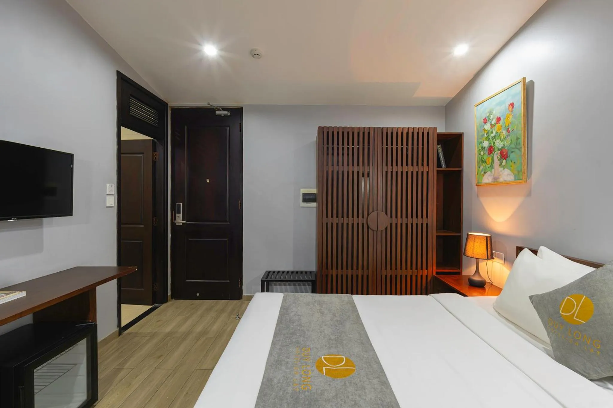 Bed in Duy Long Hotel