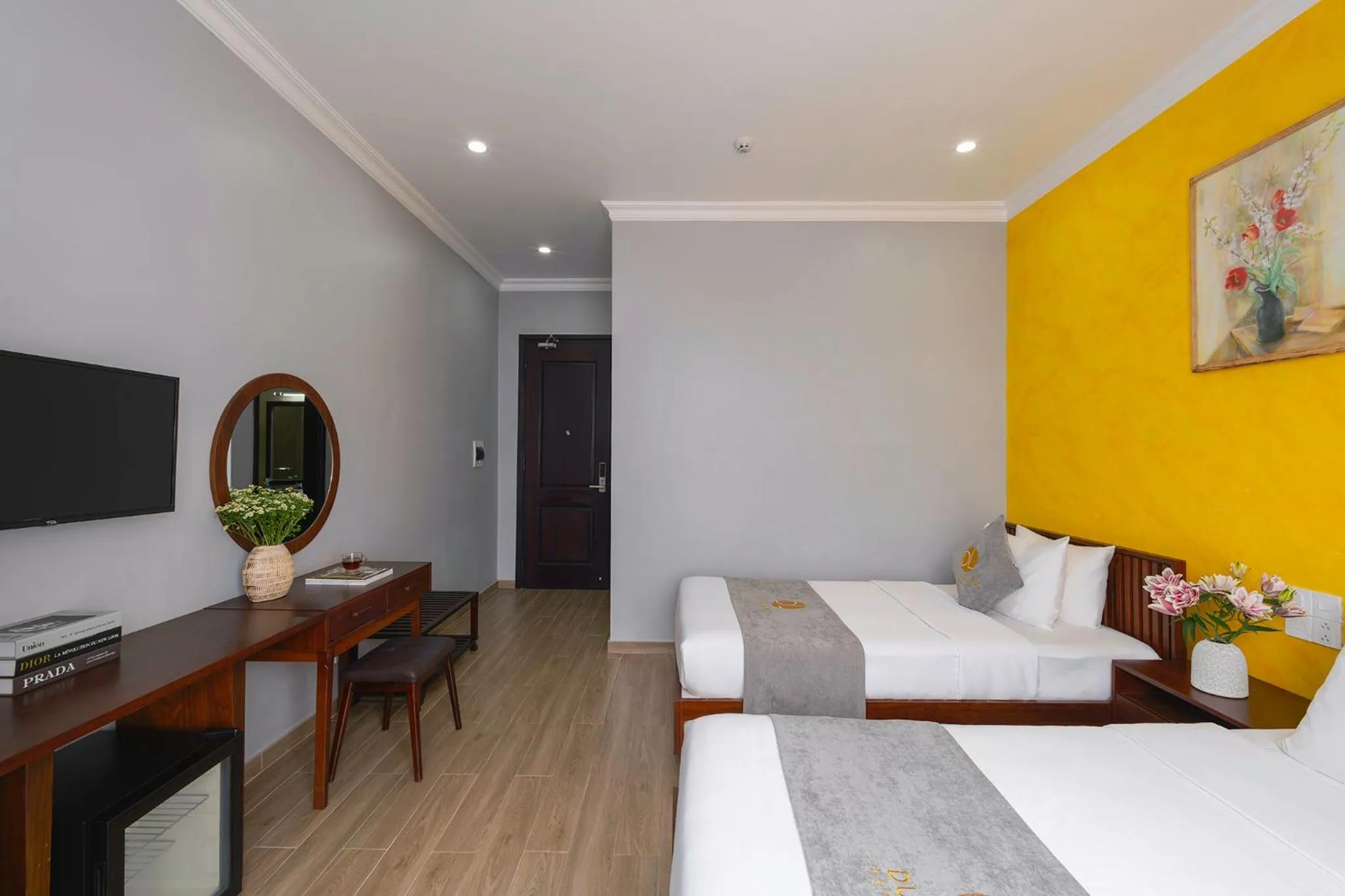 Photo of the whole room, Bed in Duy Long Hotel