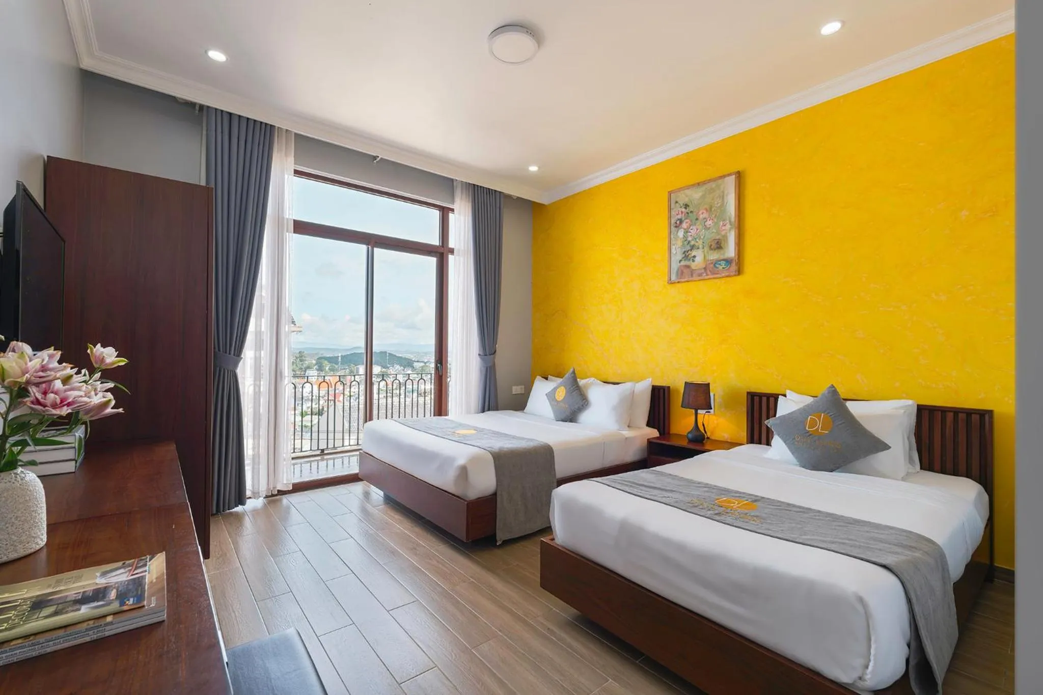 Bed in Duy Long Hotel