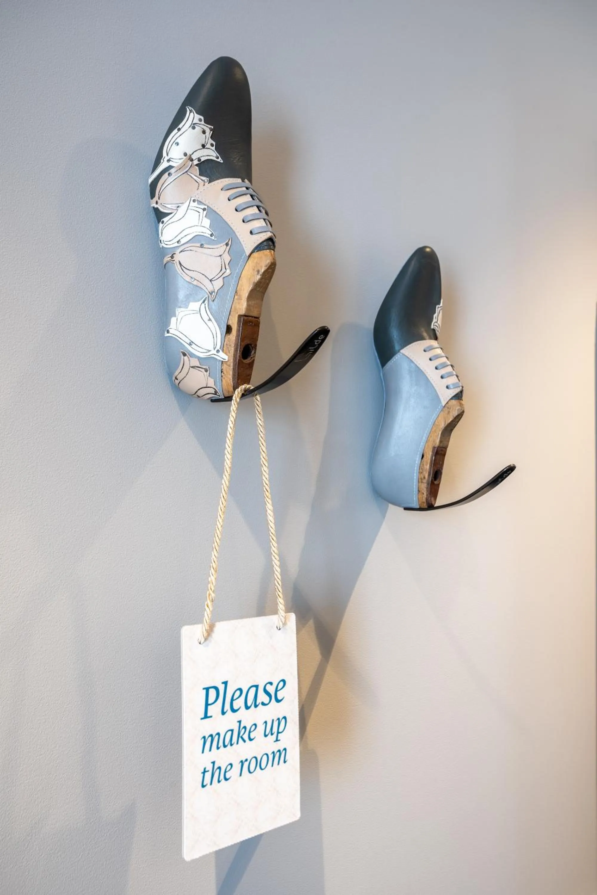 Text overlay in De Ware Jacob Boutique Hotel