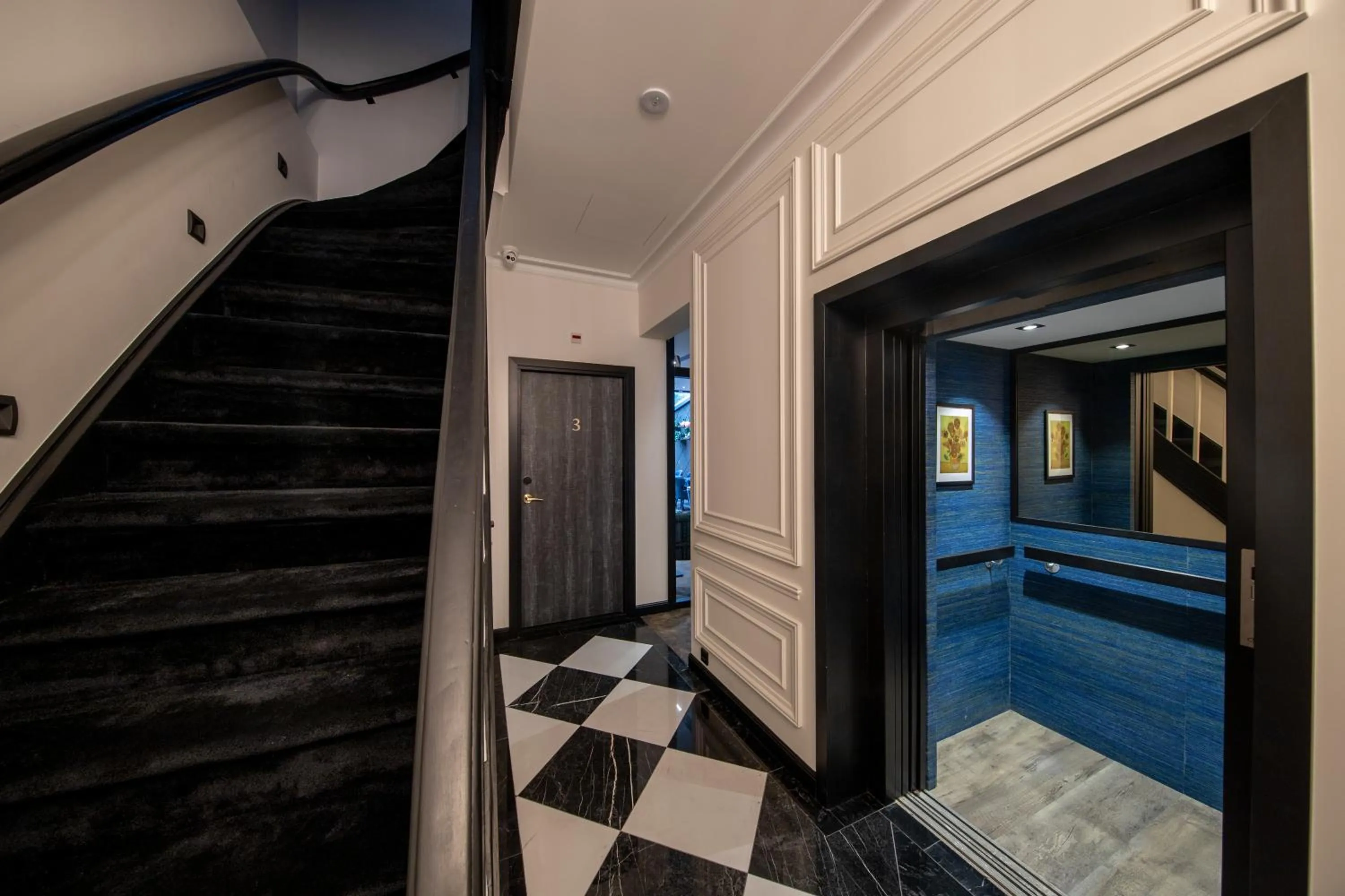 Living room in De Ware Jacob Boutique Hotel