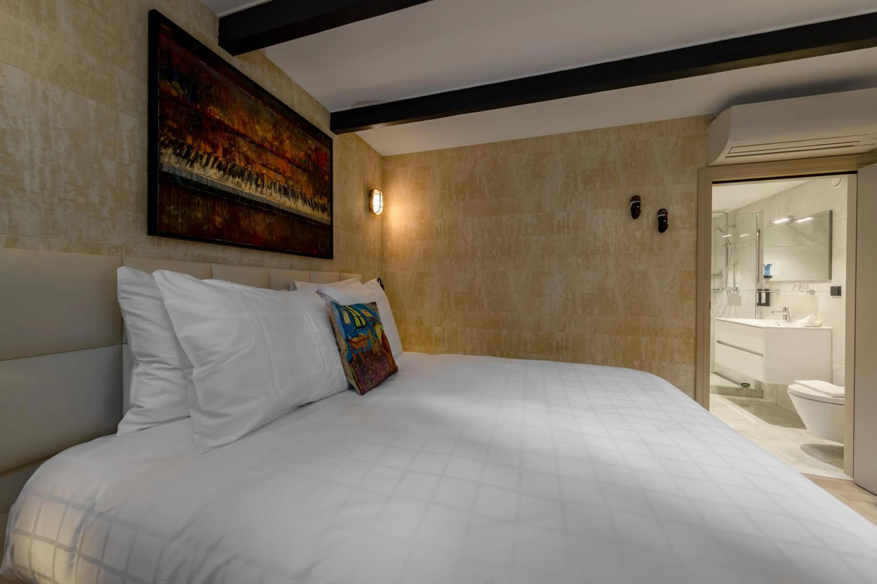 Bedroom, Bed in De Ware Jacob Boutique Hotel