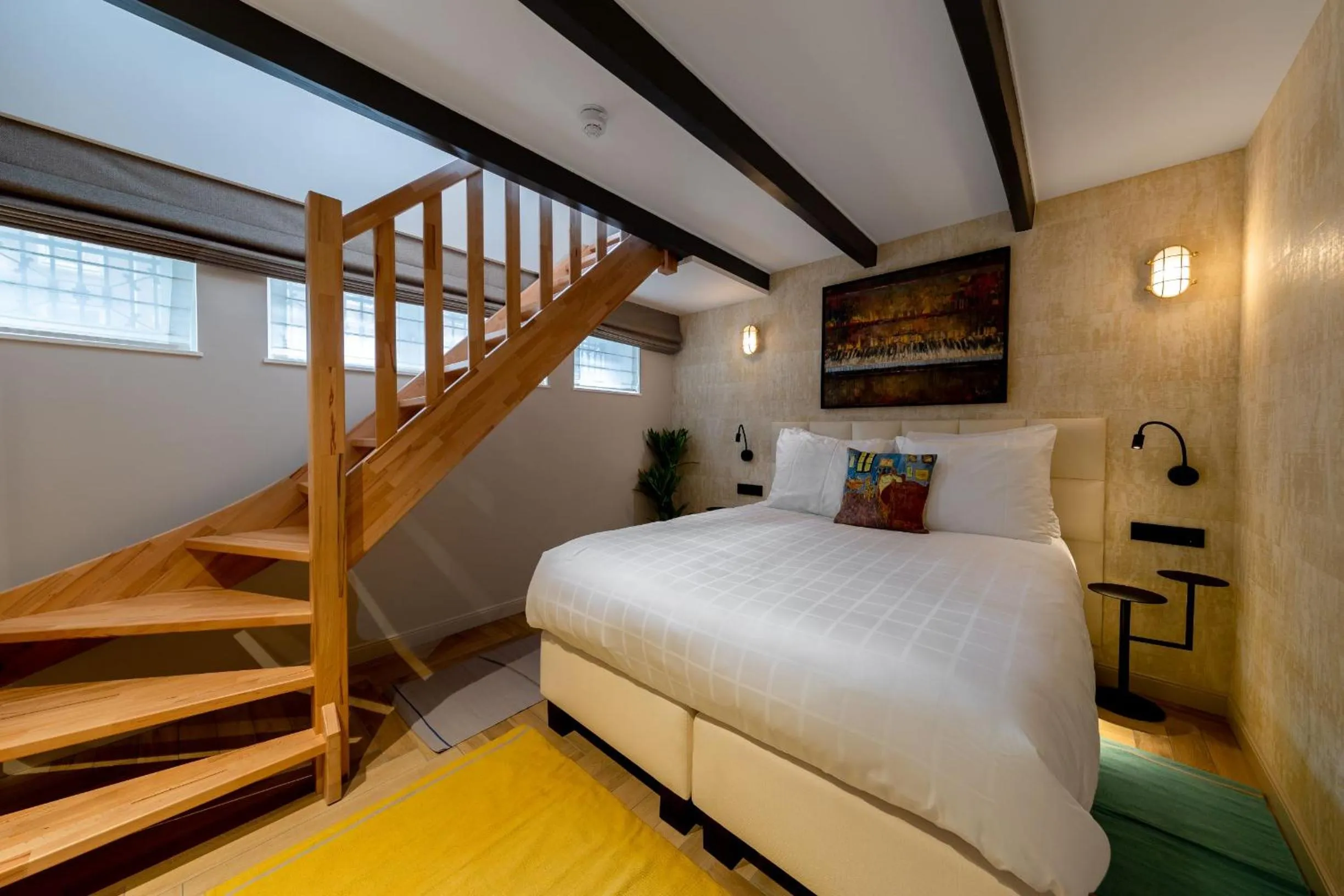 Bedroom, Bed in De Ware Jacob Boutique Hotel