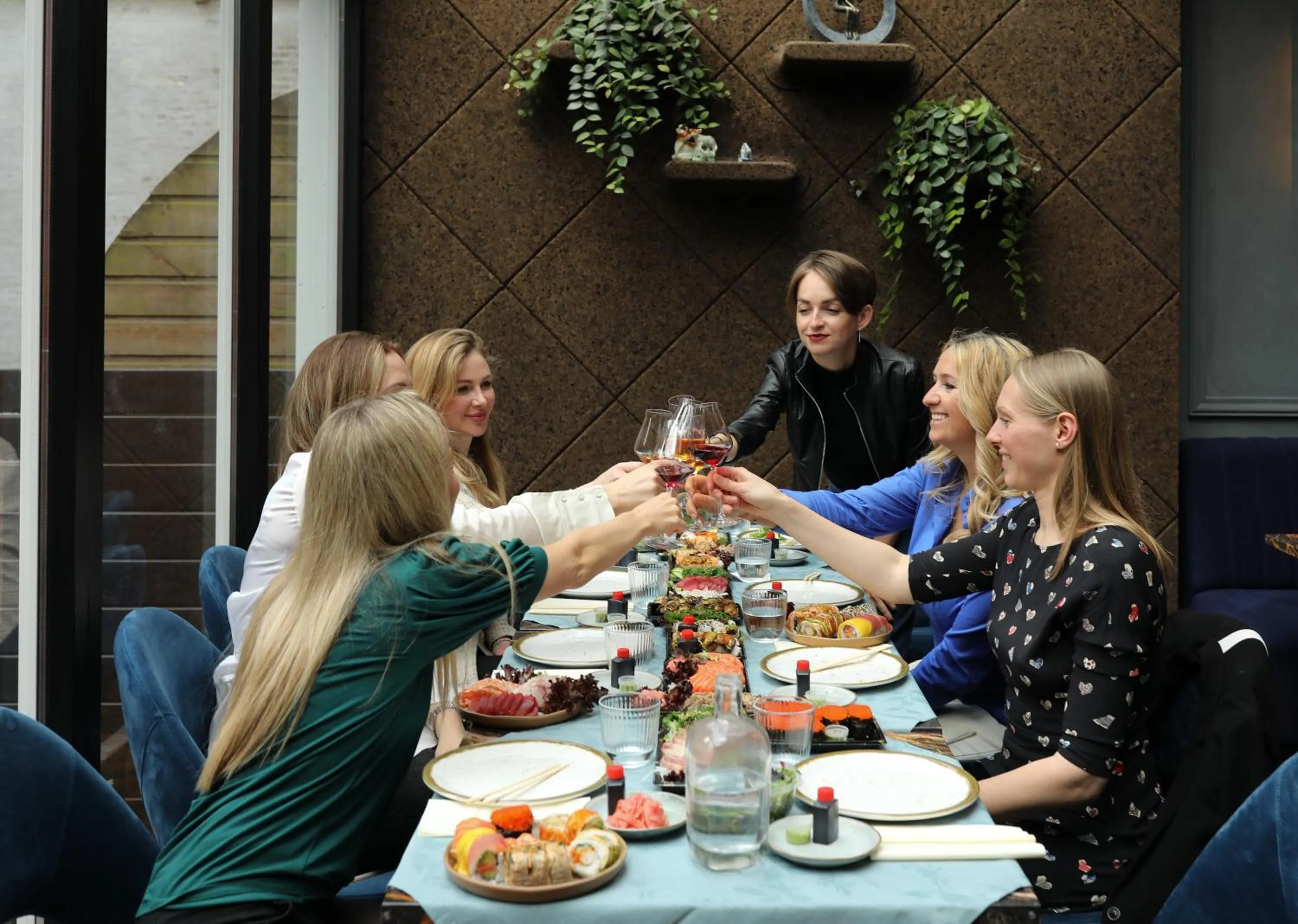 Restaurant/places to eat in De Ware Jacob Boutique Hotel