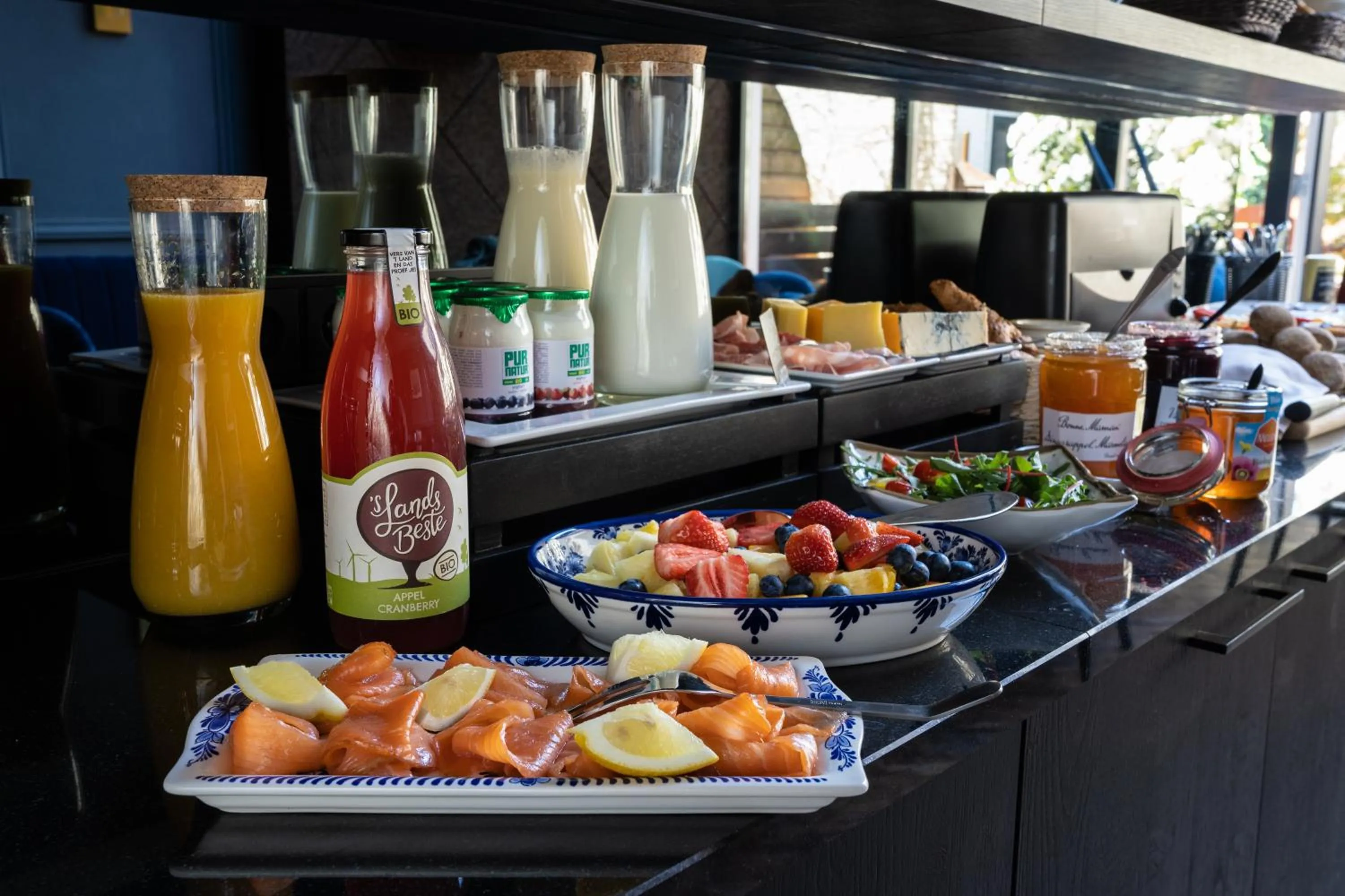 Breakfast in De Ware Jacob Boutique Hotel