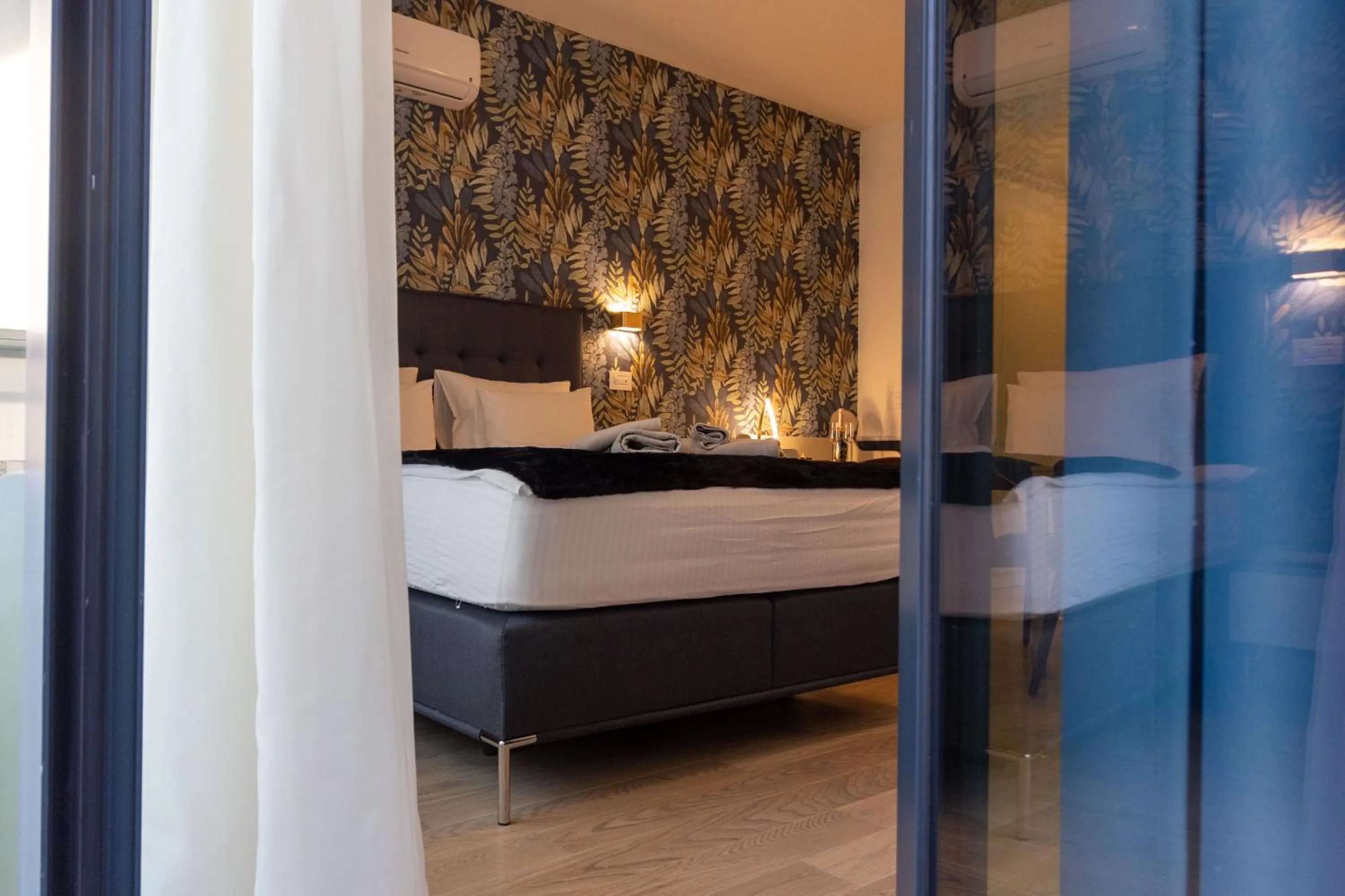 Bedroom, Bed in Apartments Royal - Belgrade Waterfront