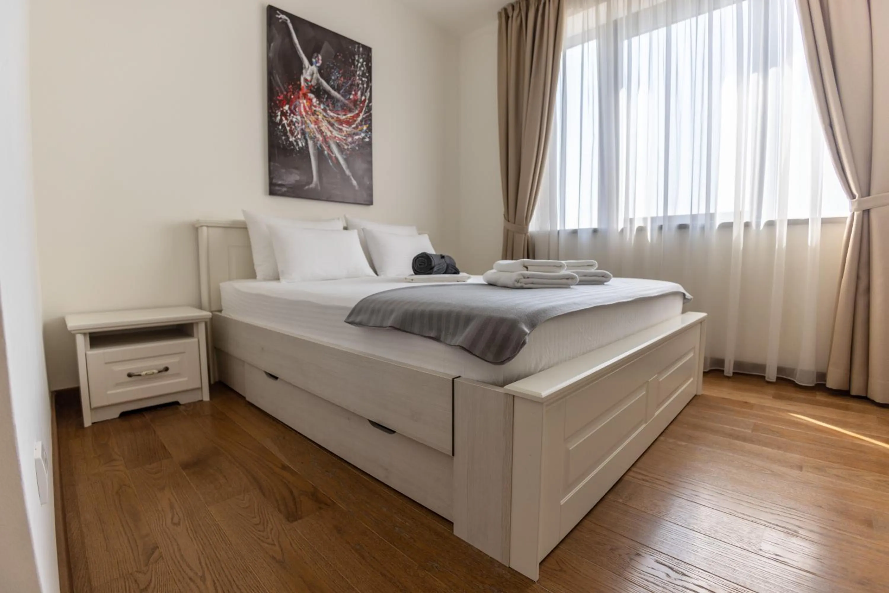 Bed in Apartments Royal - Belgrade Waterfront