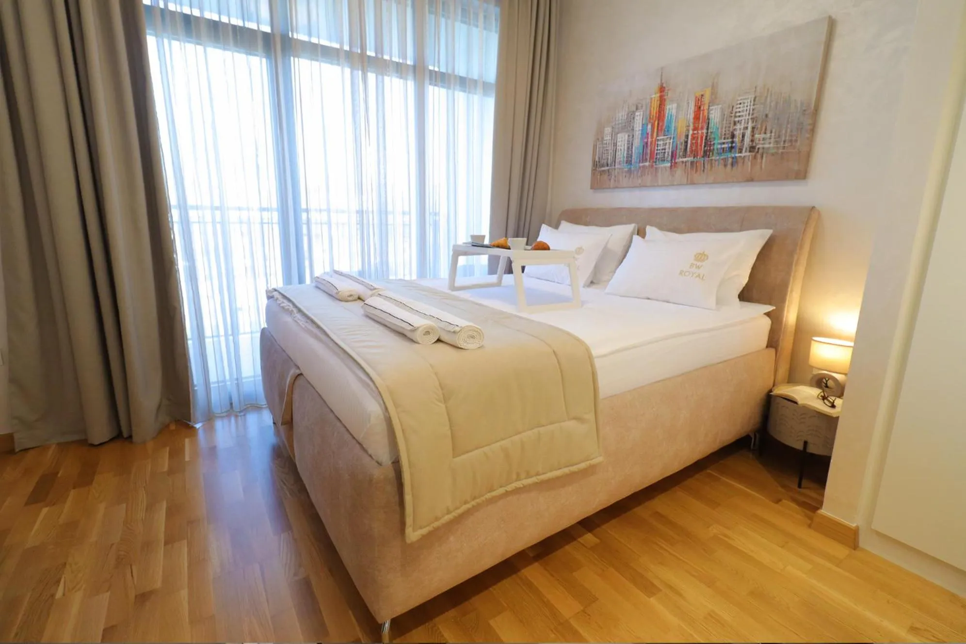 Bed in Apartments Royal - Belgrade Waterfront