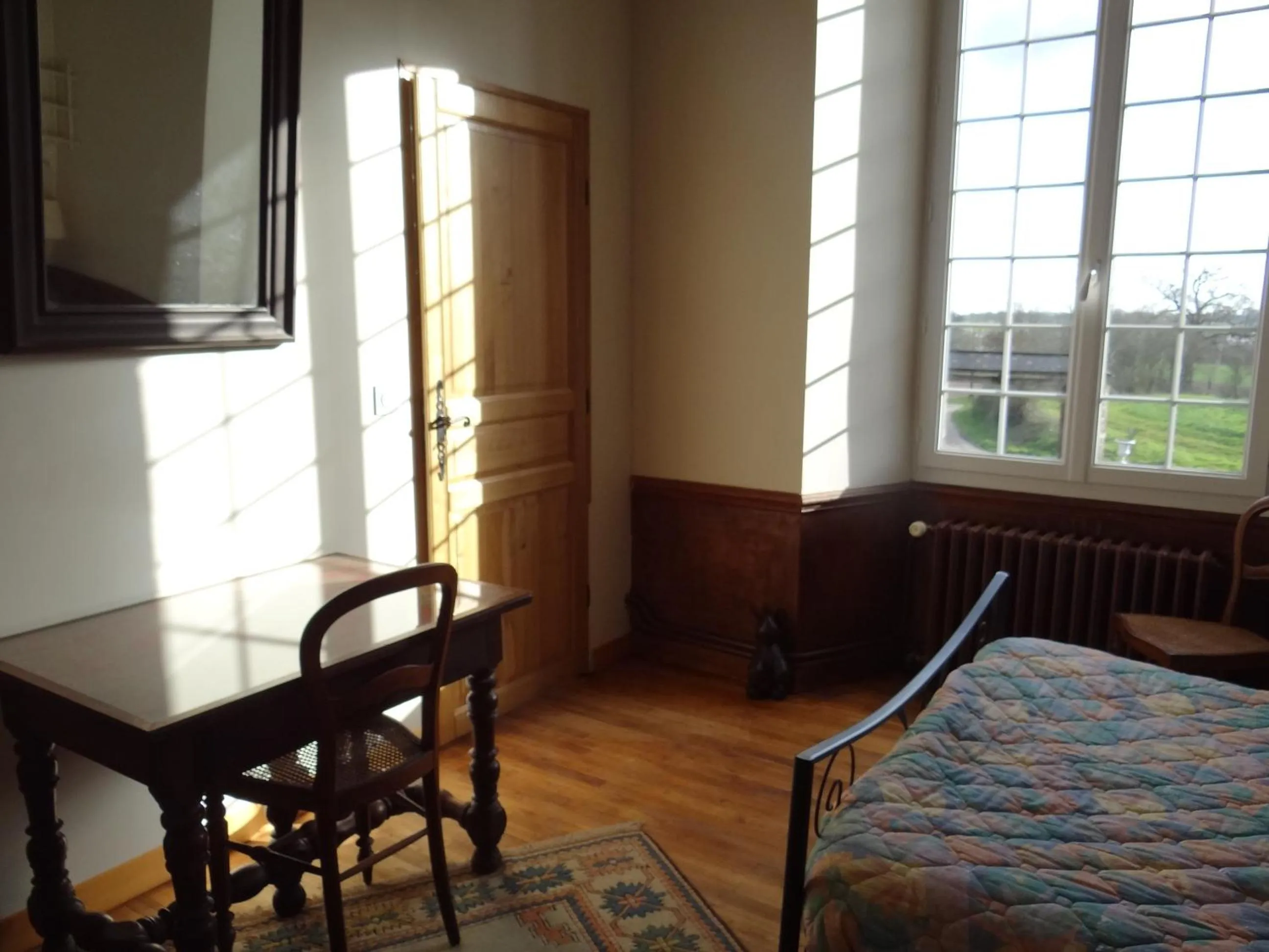 Seating area in Manoir de la Provosterie