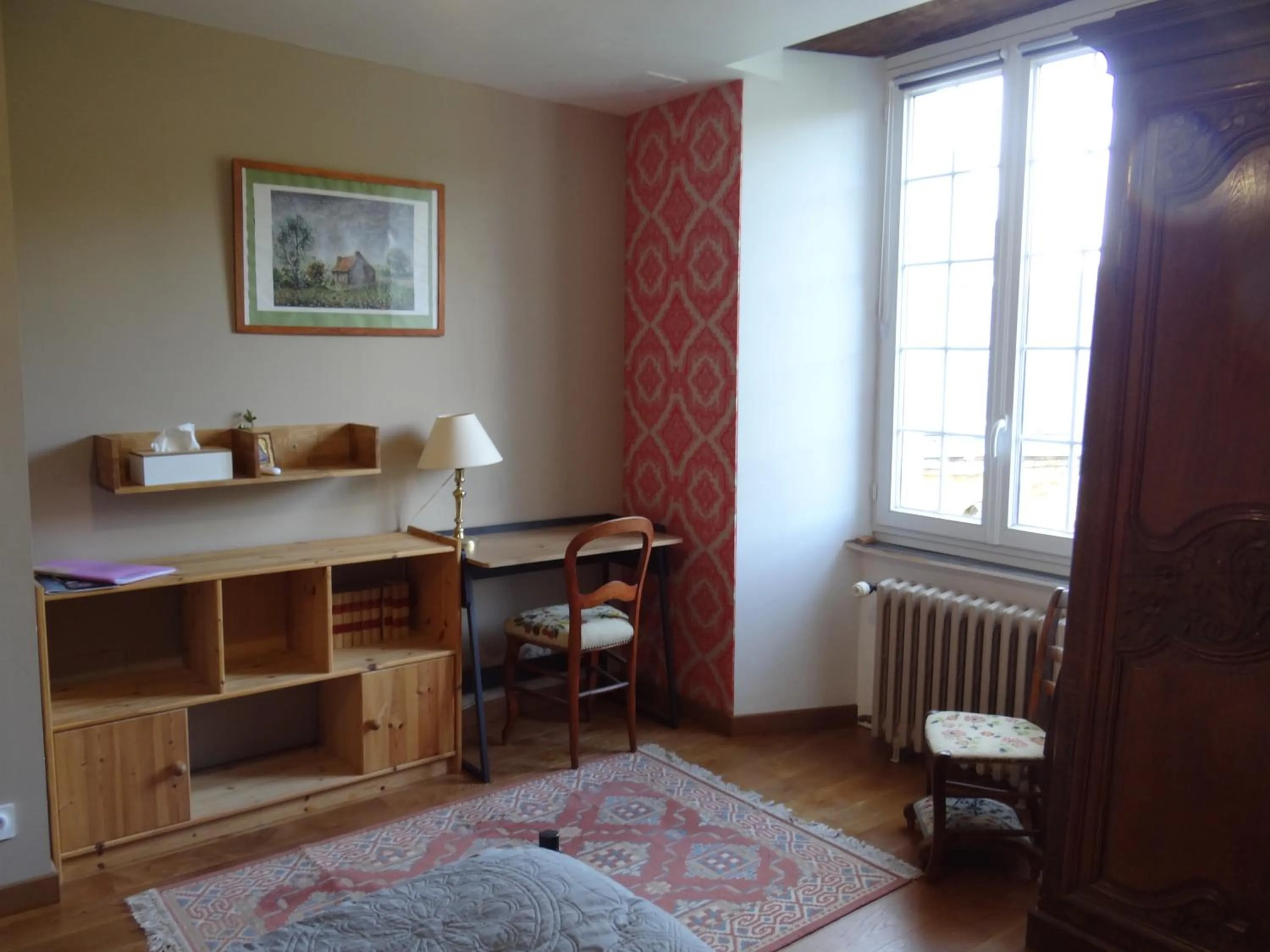 Seating area in Manoir de la Provosterie