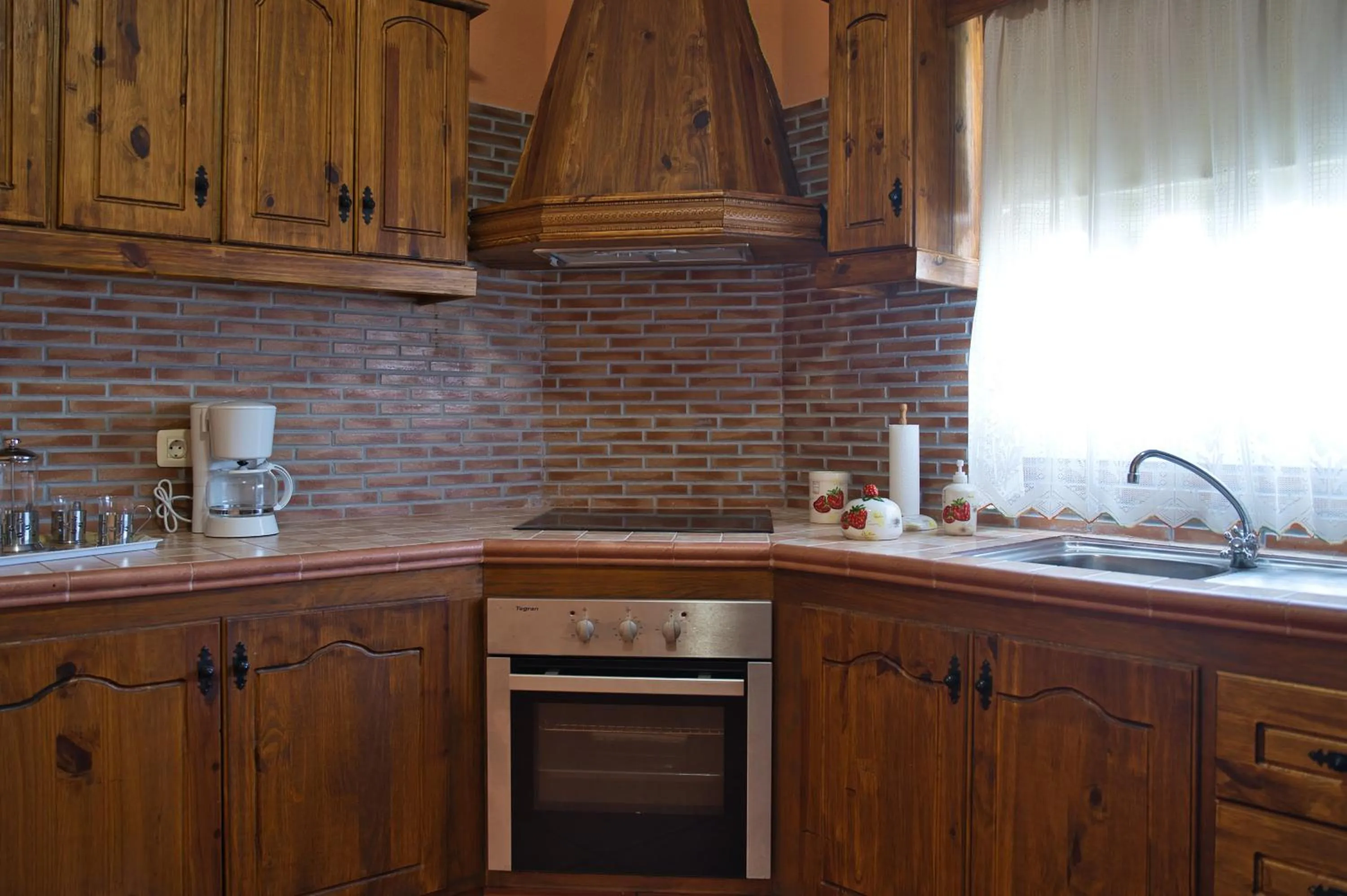 Kitchen or kitchenette in Hacienda La Dehesa (Only Adults)