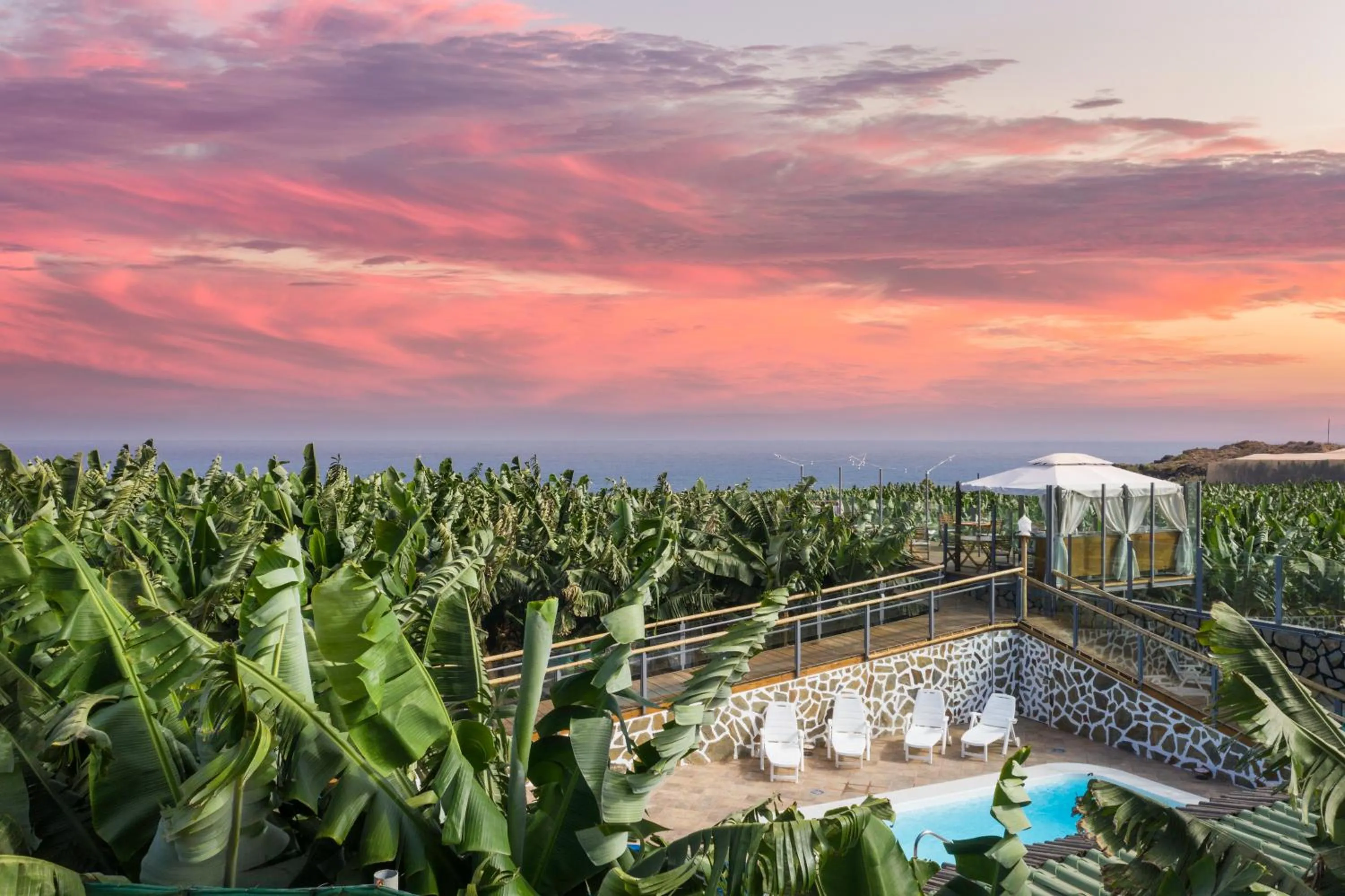 Garden view in Hacienda La Dehesa (Only Adults)