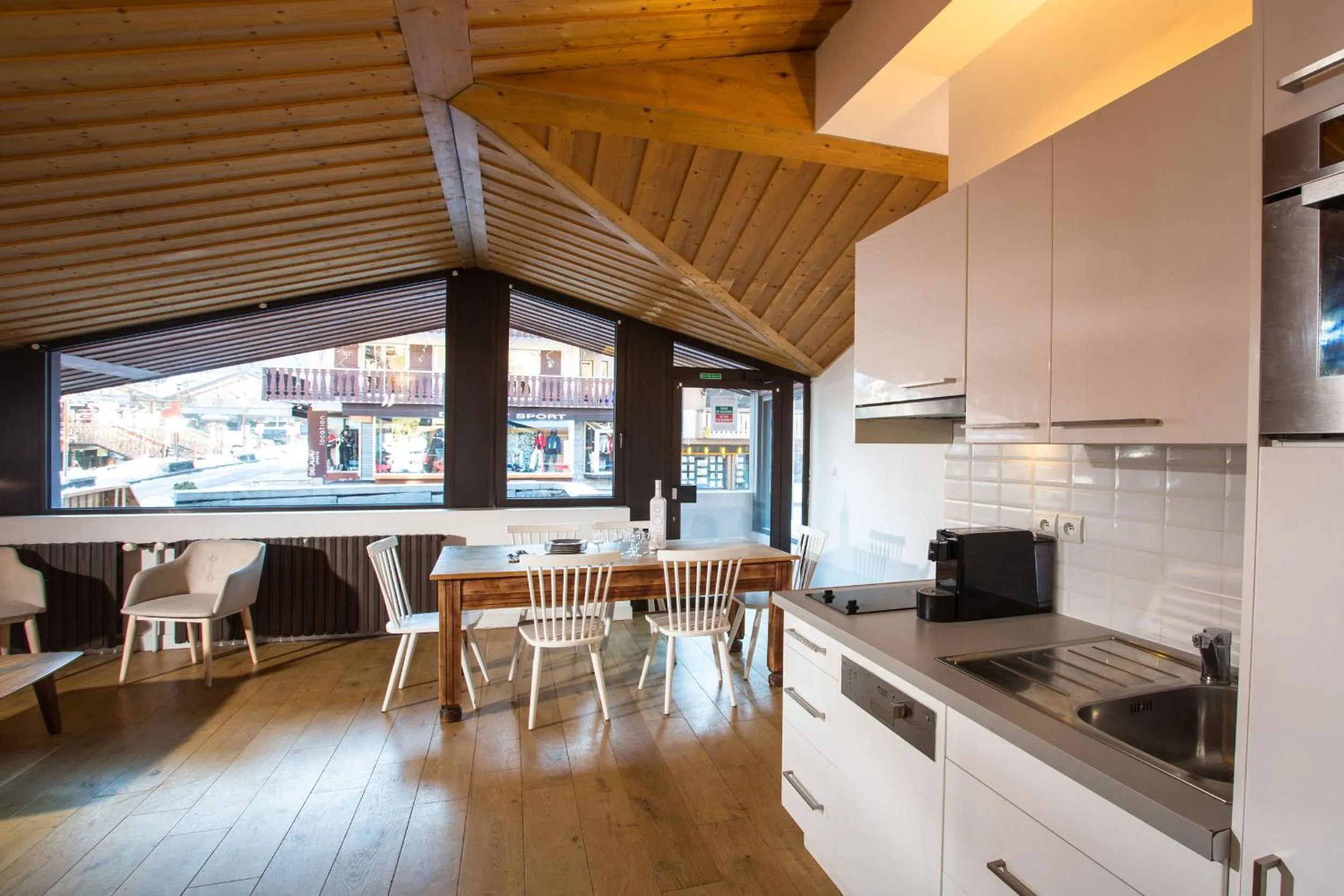 Living room in Chalet Hotel Régina