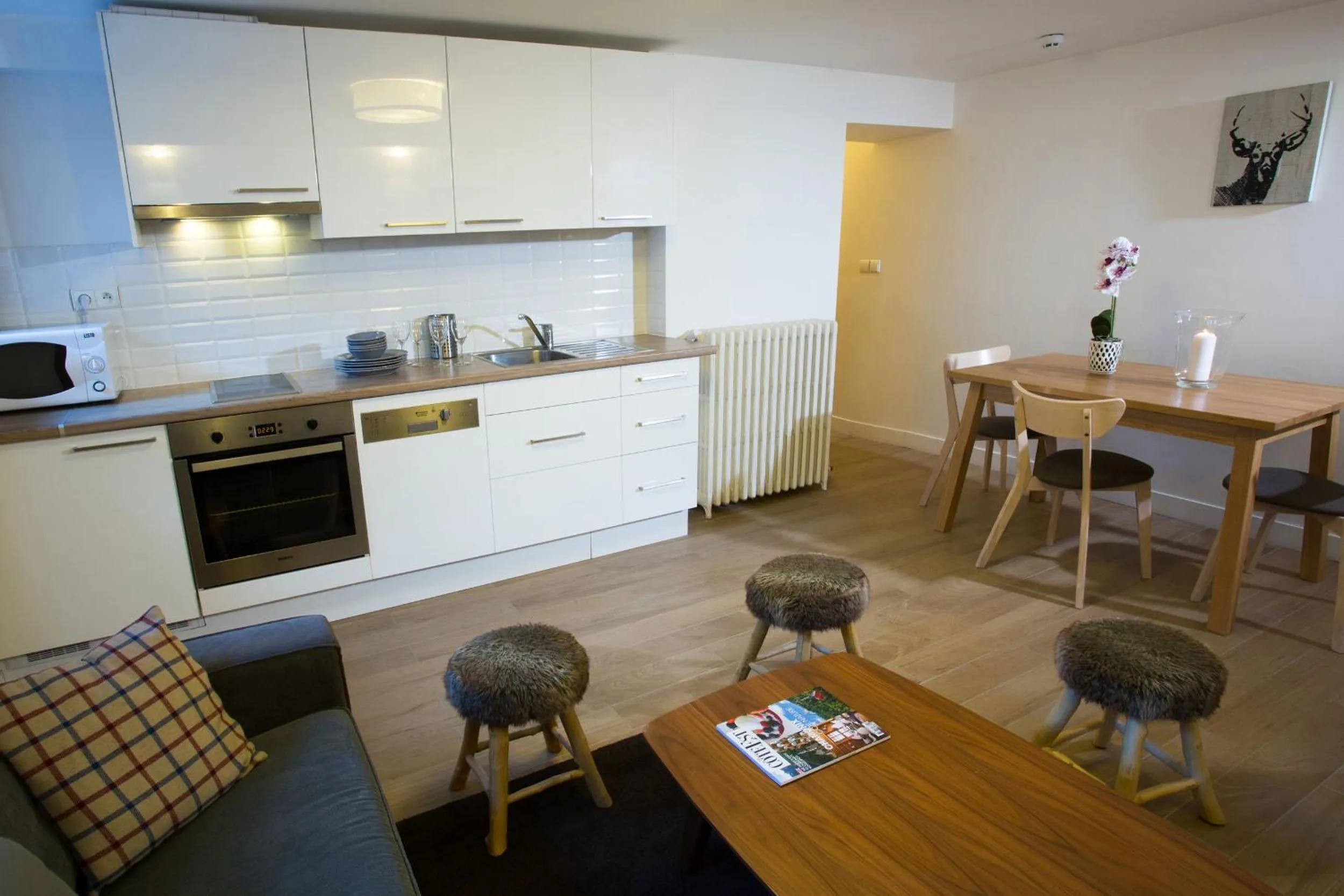 Living room in Chalet Hotel Régina