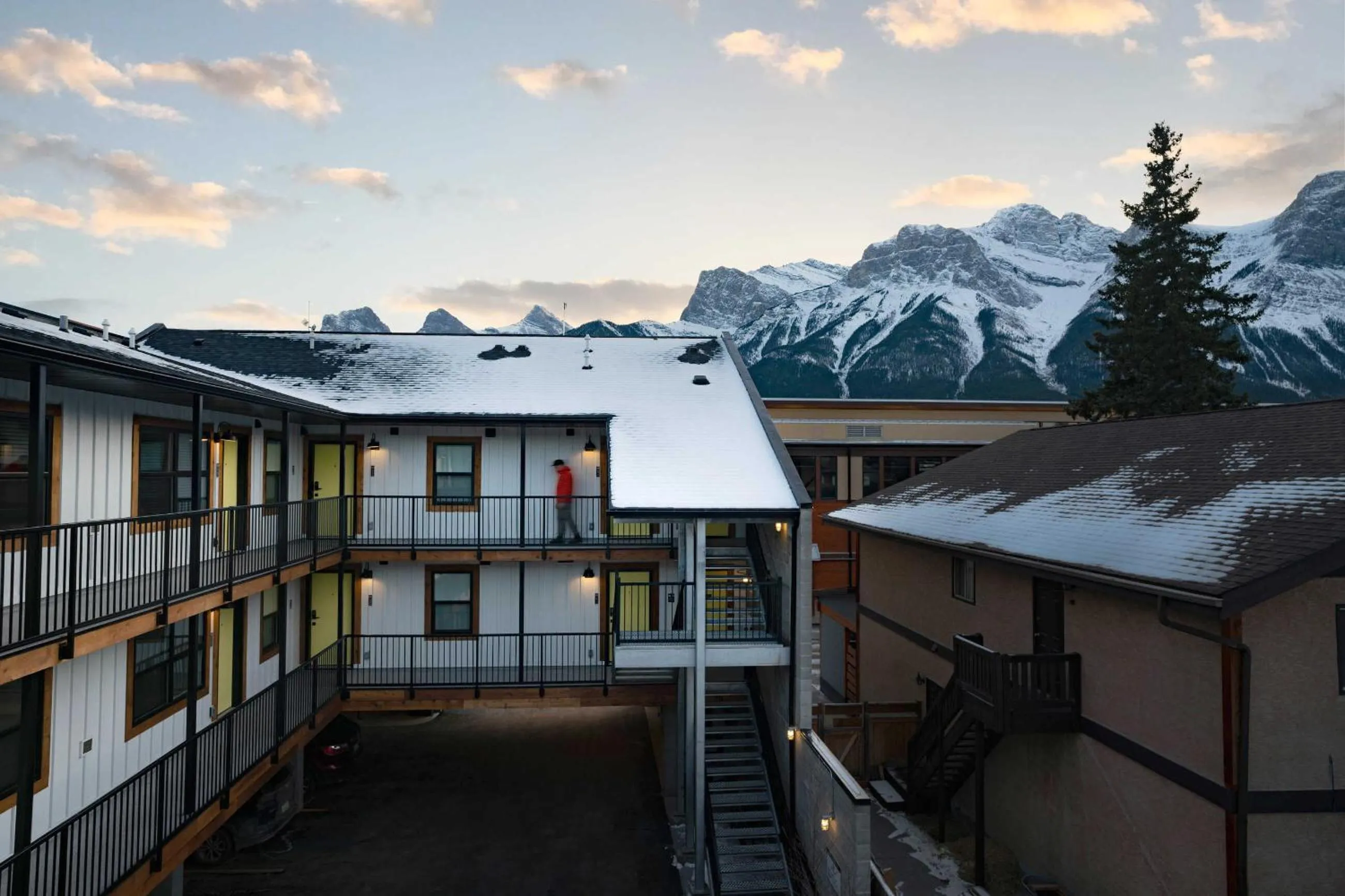 Property building in Basecamp Suites Canmore