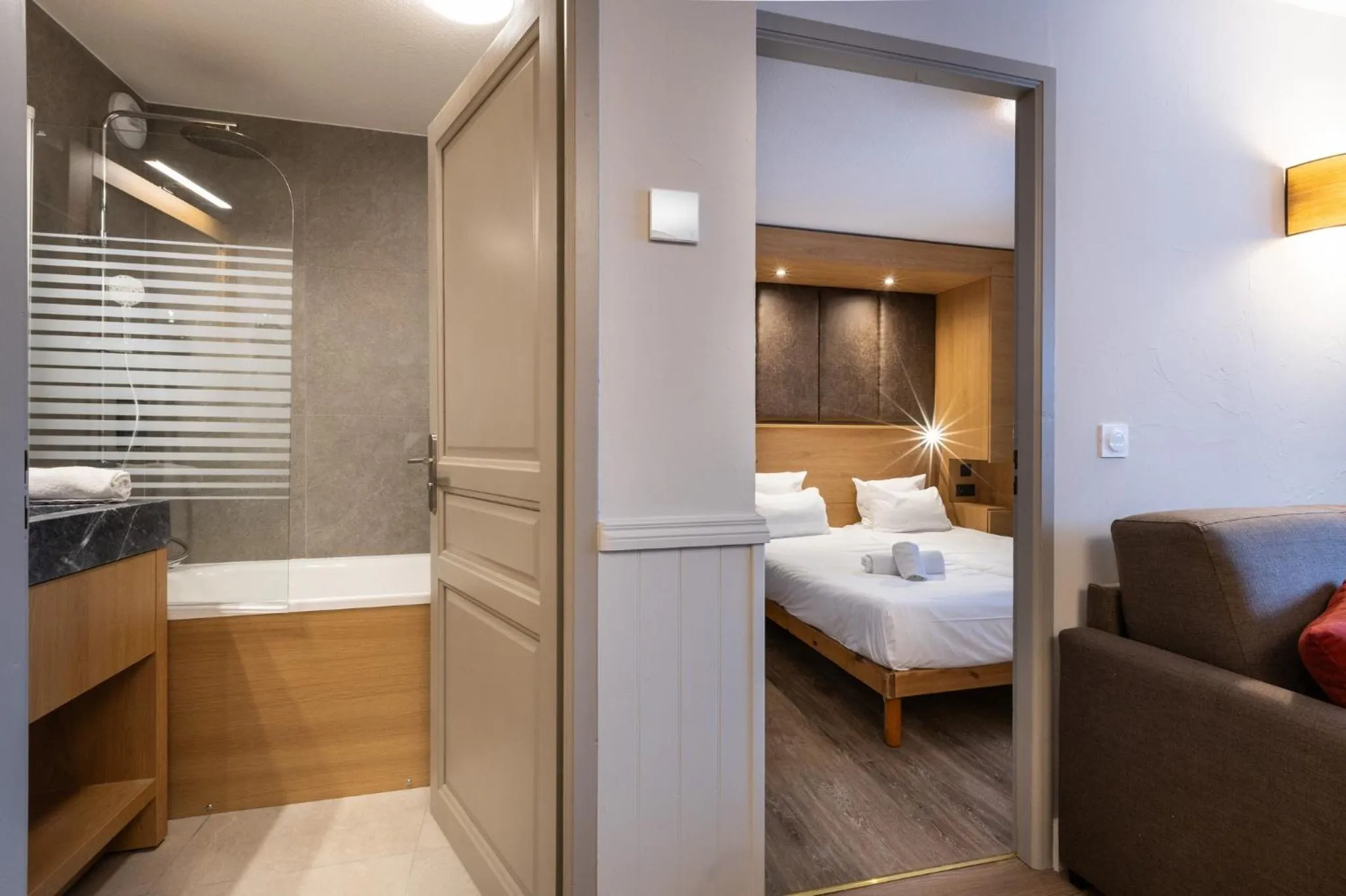 Bed in Résidence Les Balcons de Belle Plagne