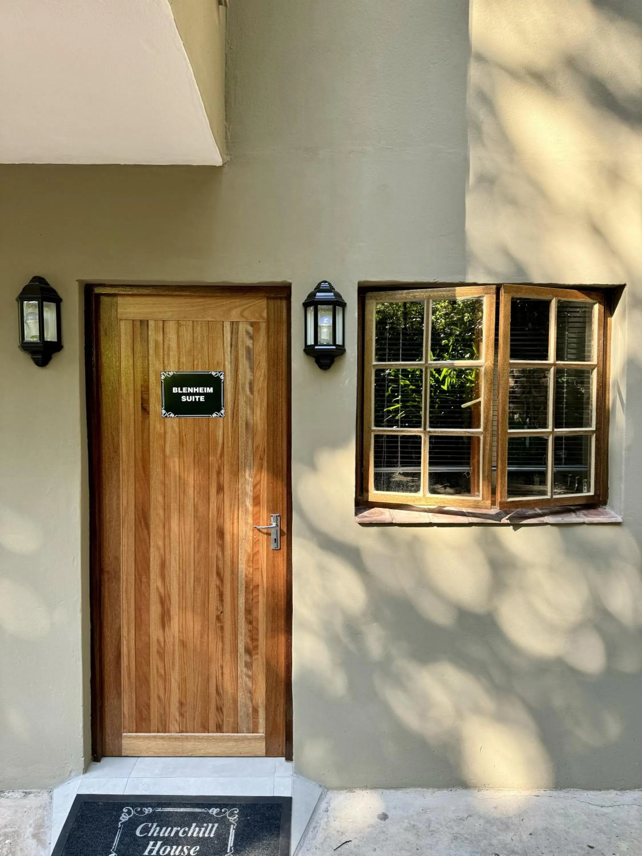 Facade/entrance in Churchill House
