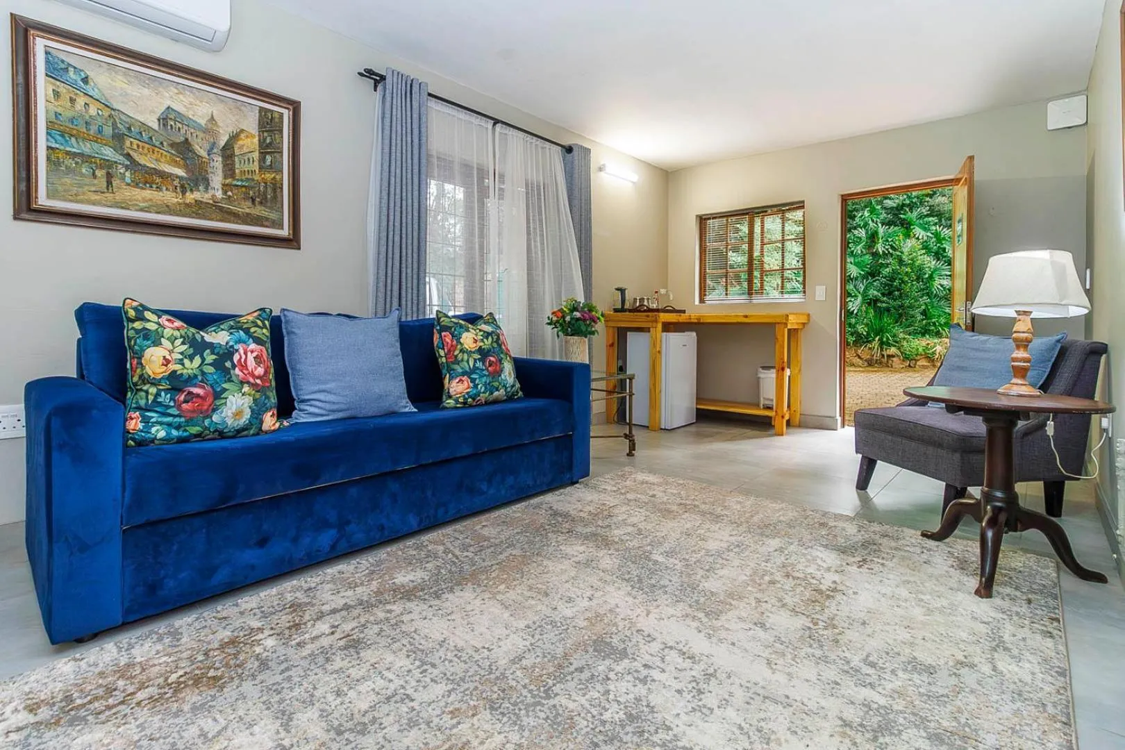 Seating area in Churchill House