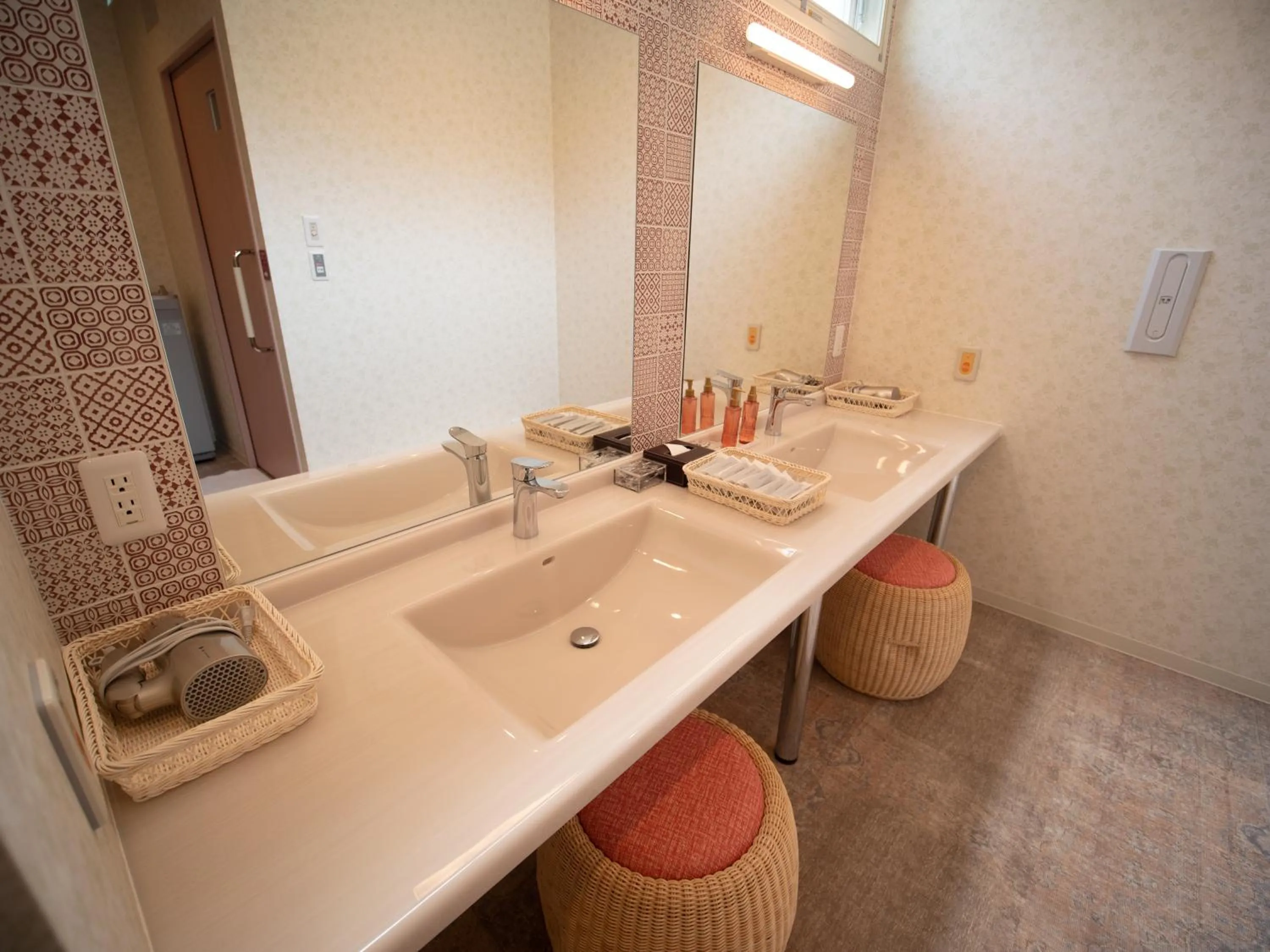 Decorative detail in Hotel Front Inn Fukuoka Airport