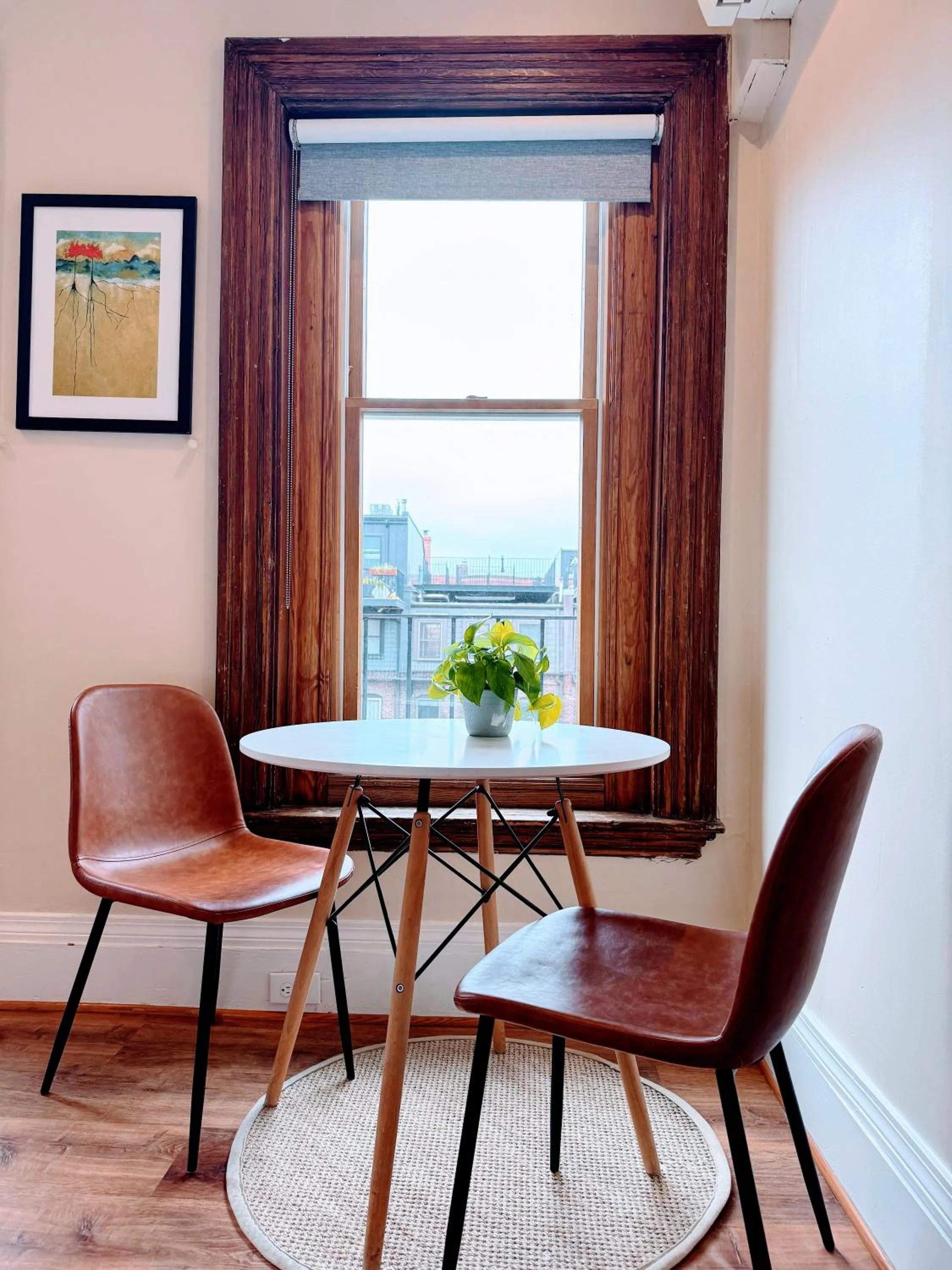Seating area in Copley House