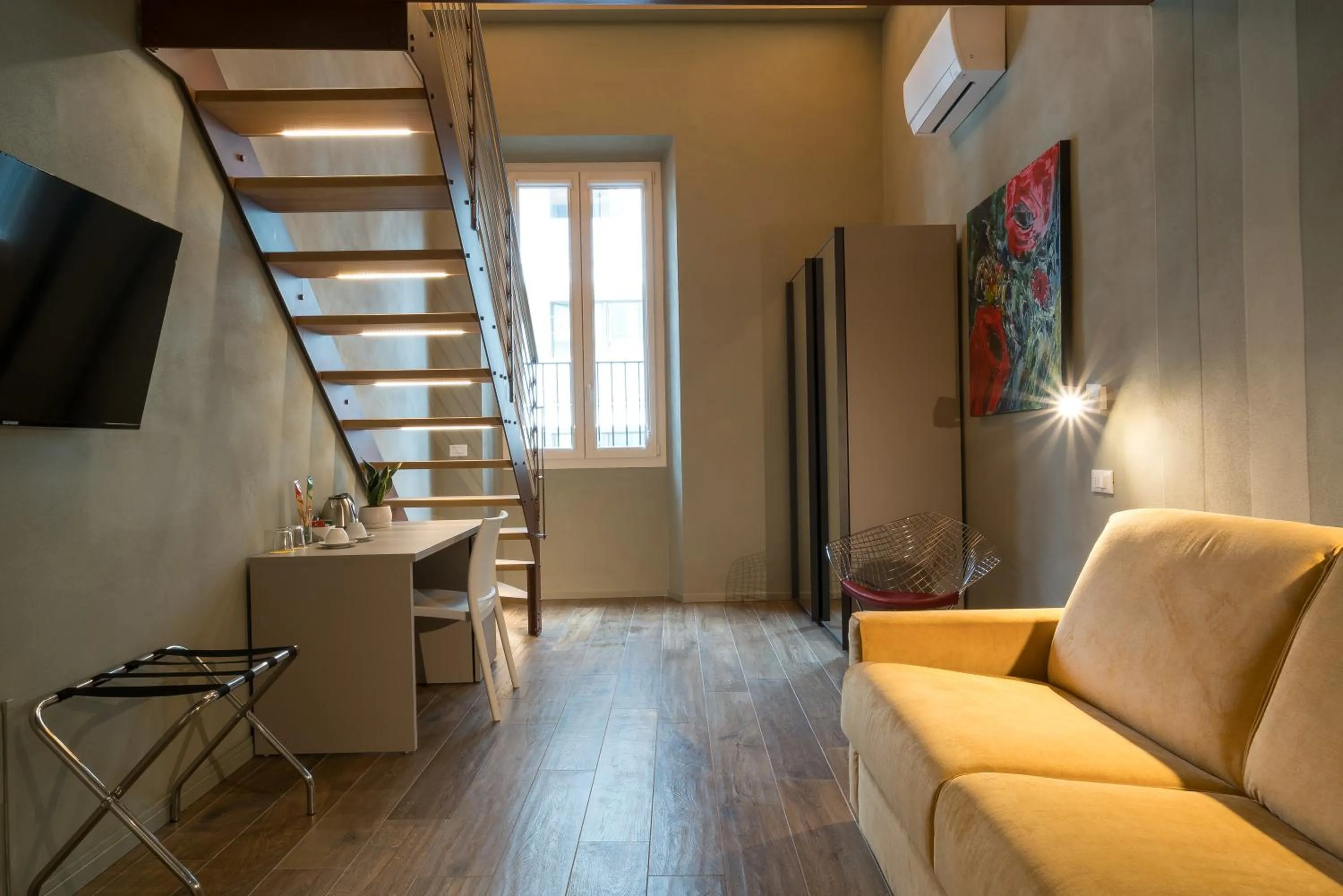 Living room in GOGO` Petit Hotel