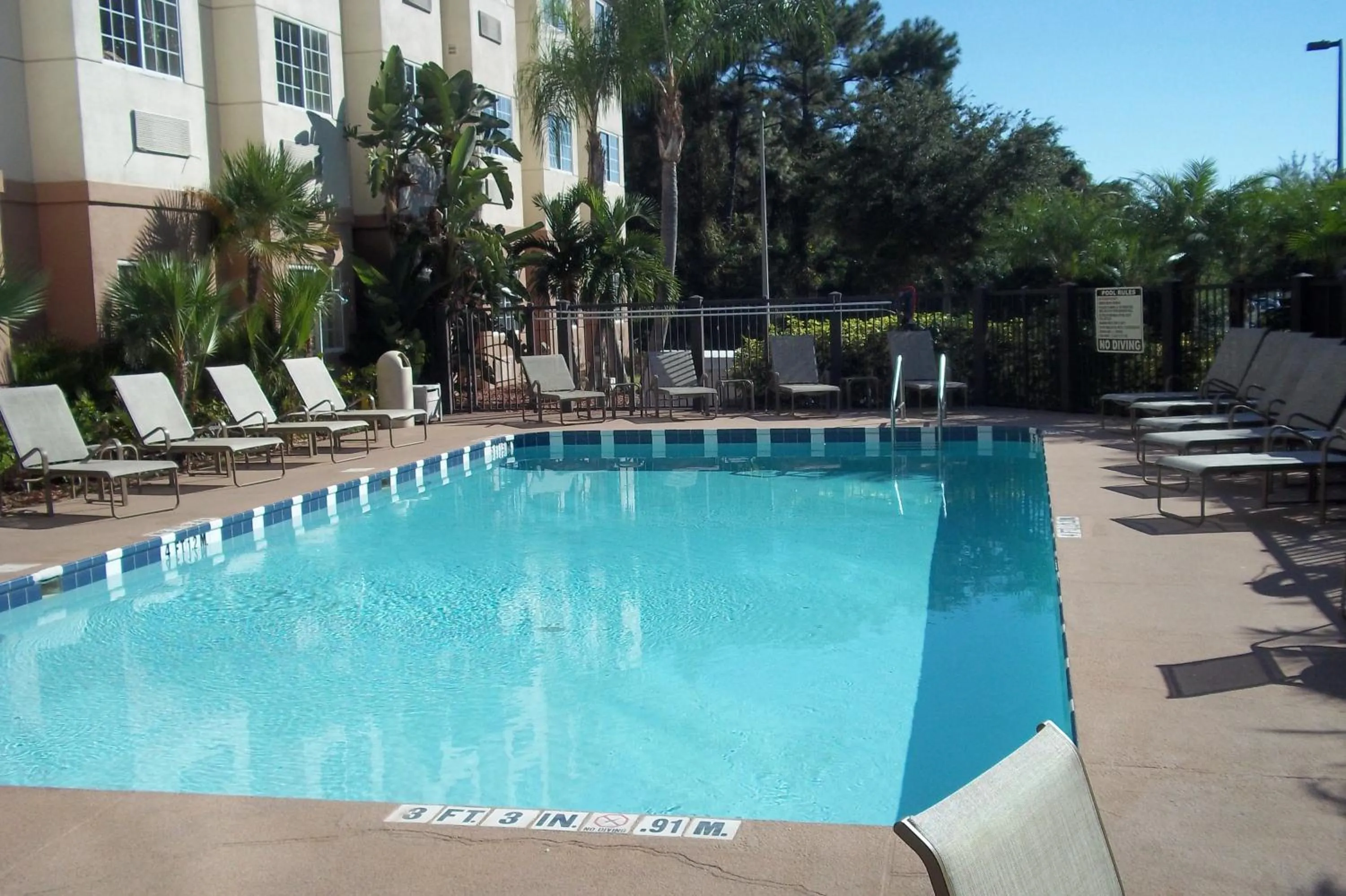 Pool view in Baymont by Wyndham Orlando-International Dr-Universal Blvd