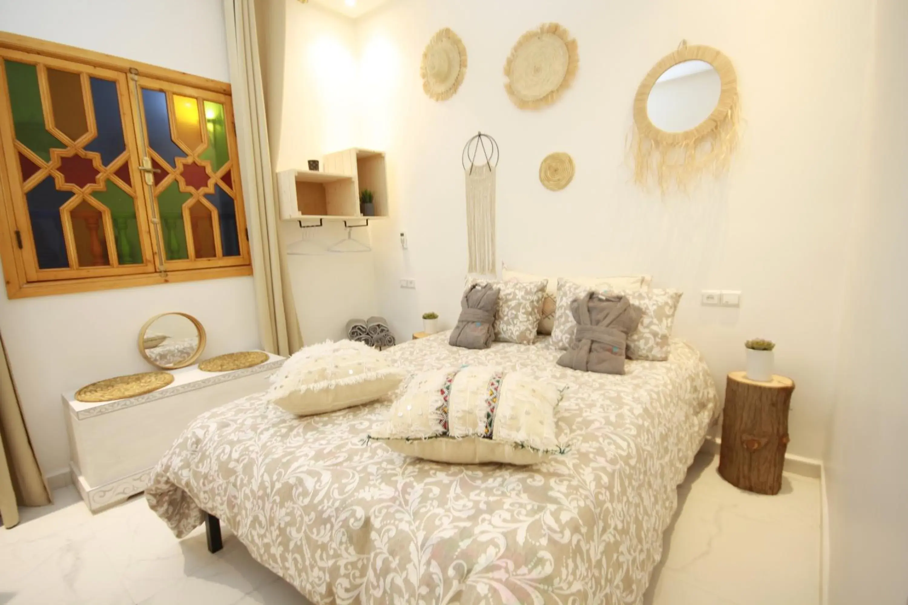 Double Room with Private External Bathroom in RIAD Miel & Une Nuit Double Room with Private External Bathroom in RIAD Miel & Une Nuit