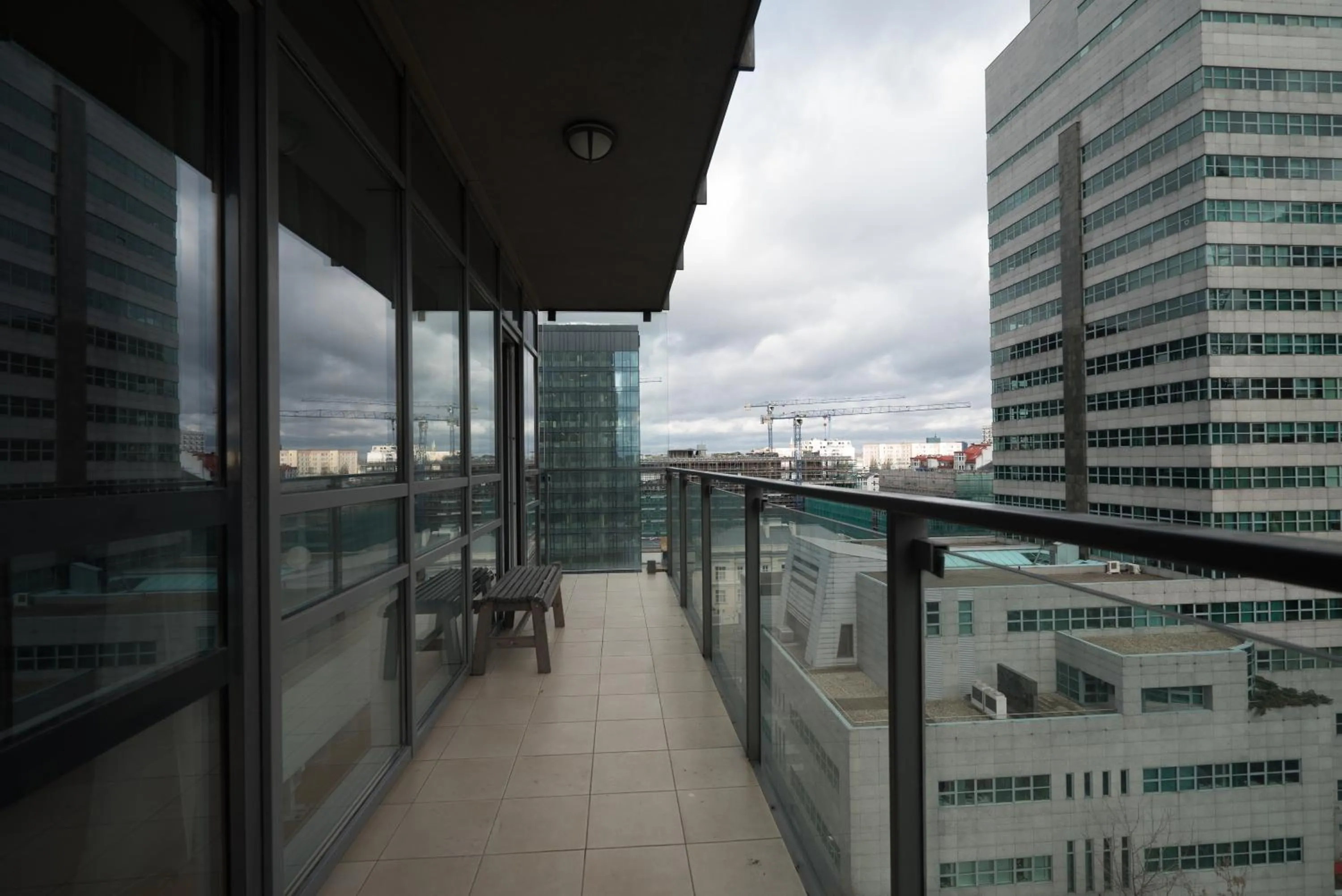 Balcony/Terrace in Platinum Towers Hotel Apartments