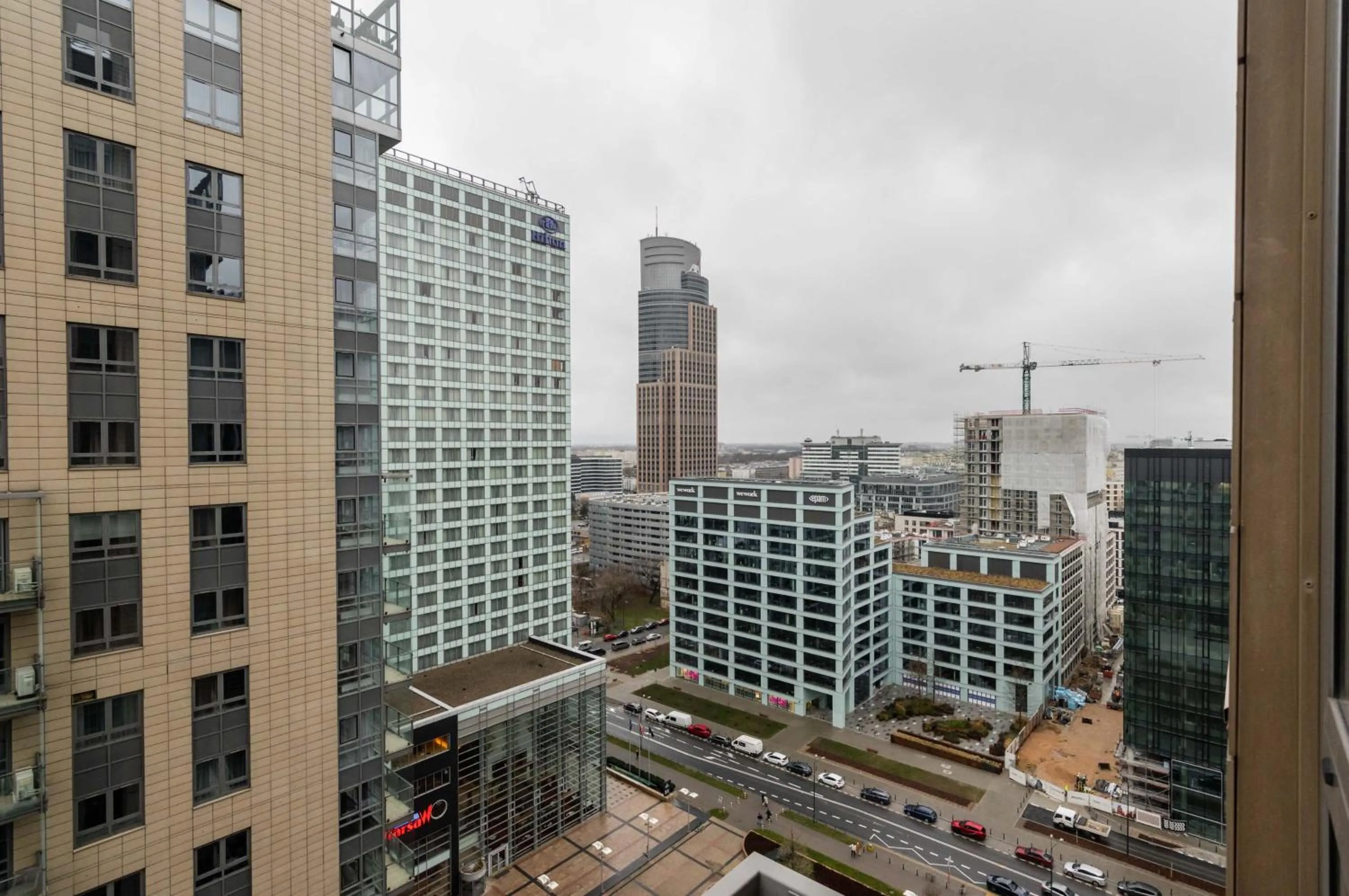 City view in Platinum Towers Hotel Apartments