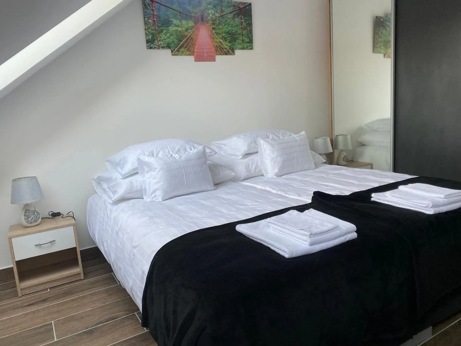 Bed in M70 Apartmanház