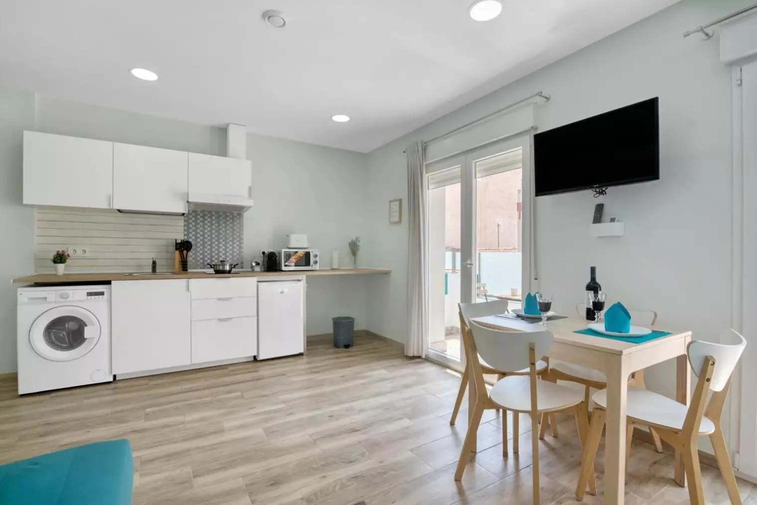 Seating area in Umihouse apartamentos centro Alicante