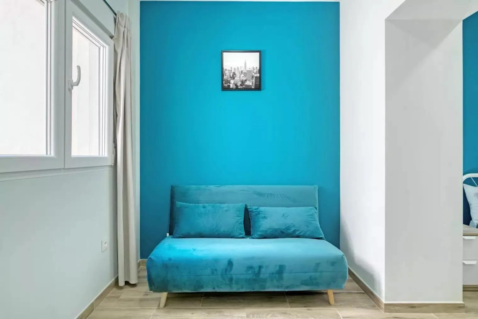 Living room in Umihouse apartamentos centro Alicante