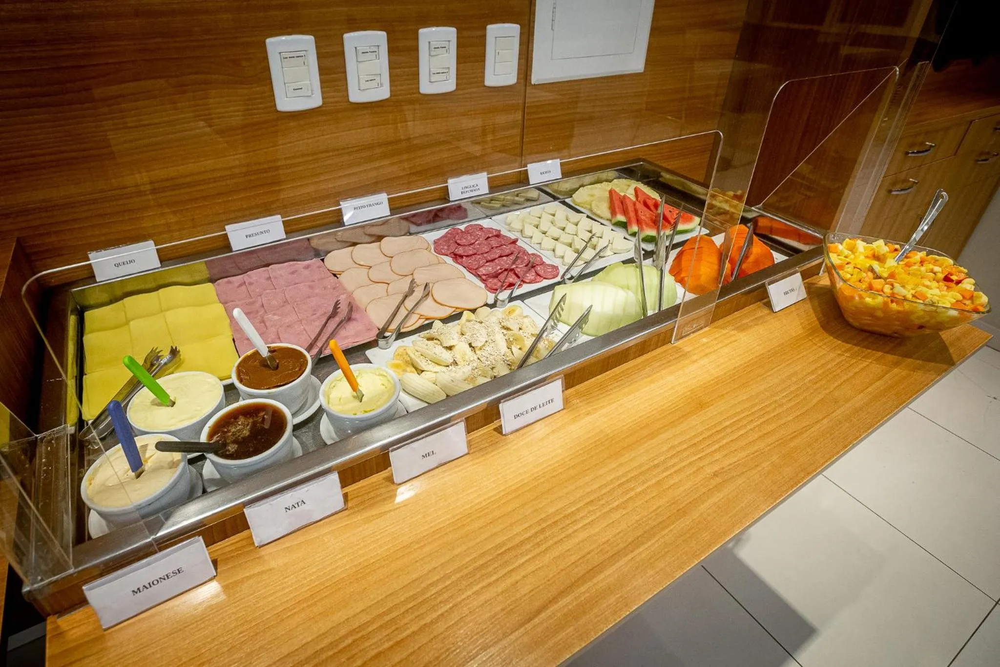 Buffet breakfast in Zago Hotel