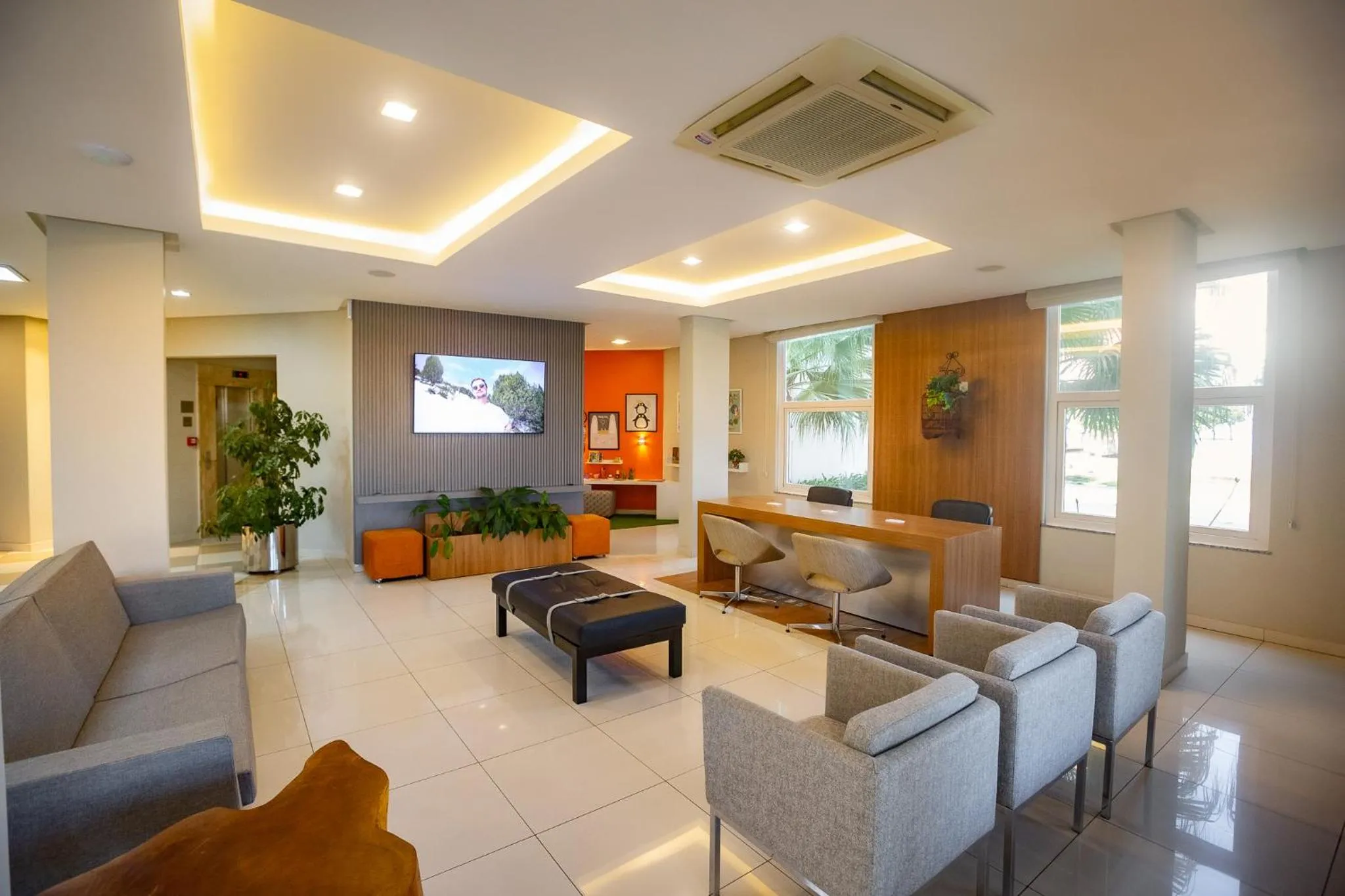 Seating area in Zago Hotel