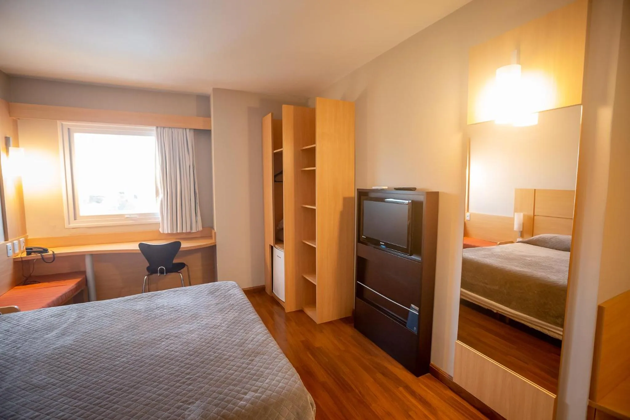 View (from property/room), Bed in Zago Hotel