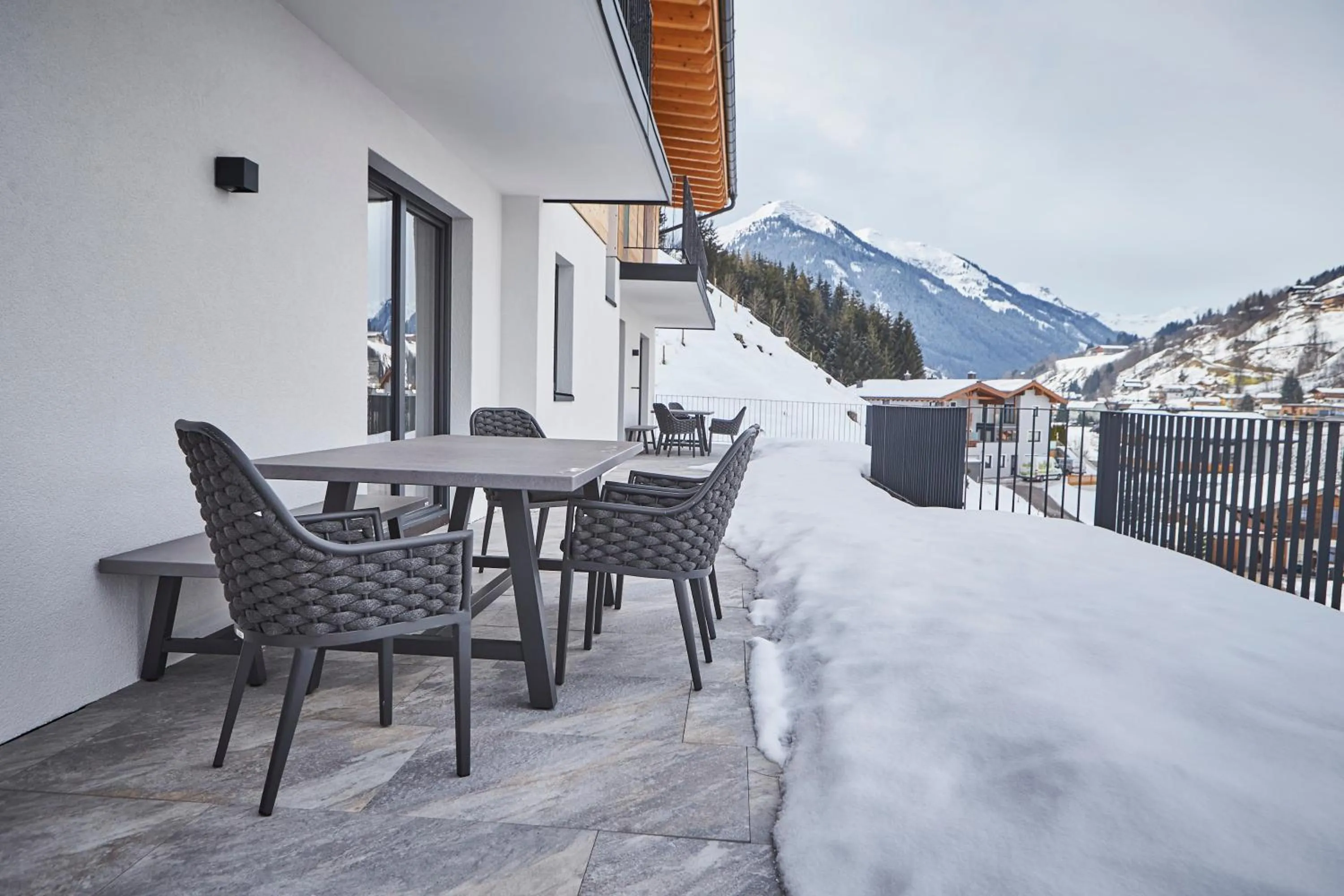 Balcony/Terrace in Wiesl Lodge Saalbach