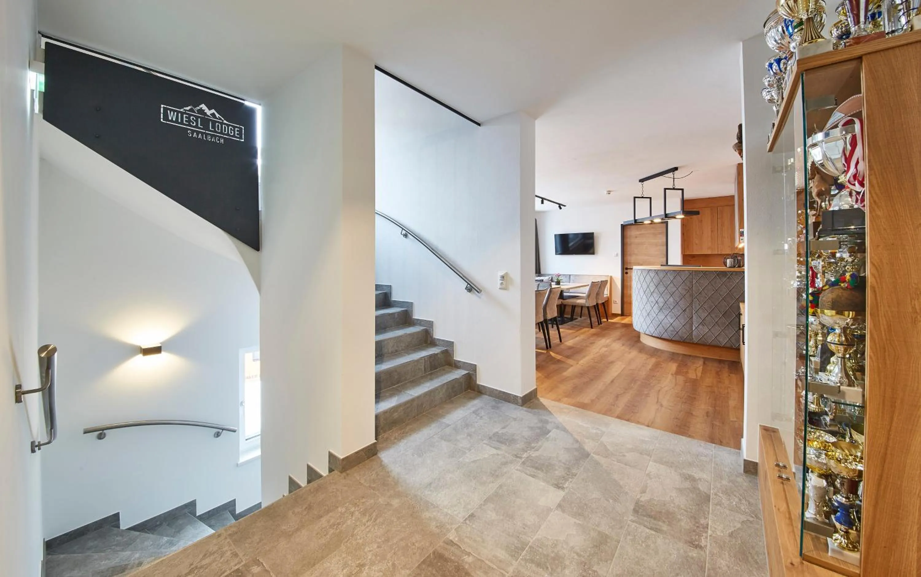 Lobby or reception in Wiesl Lodge Saalbach