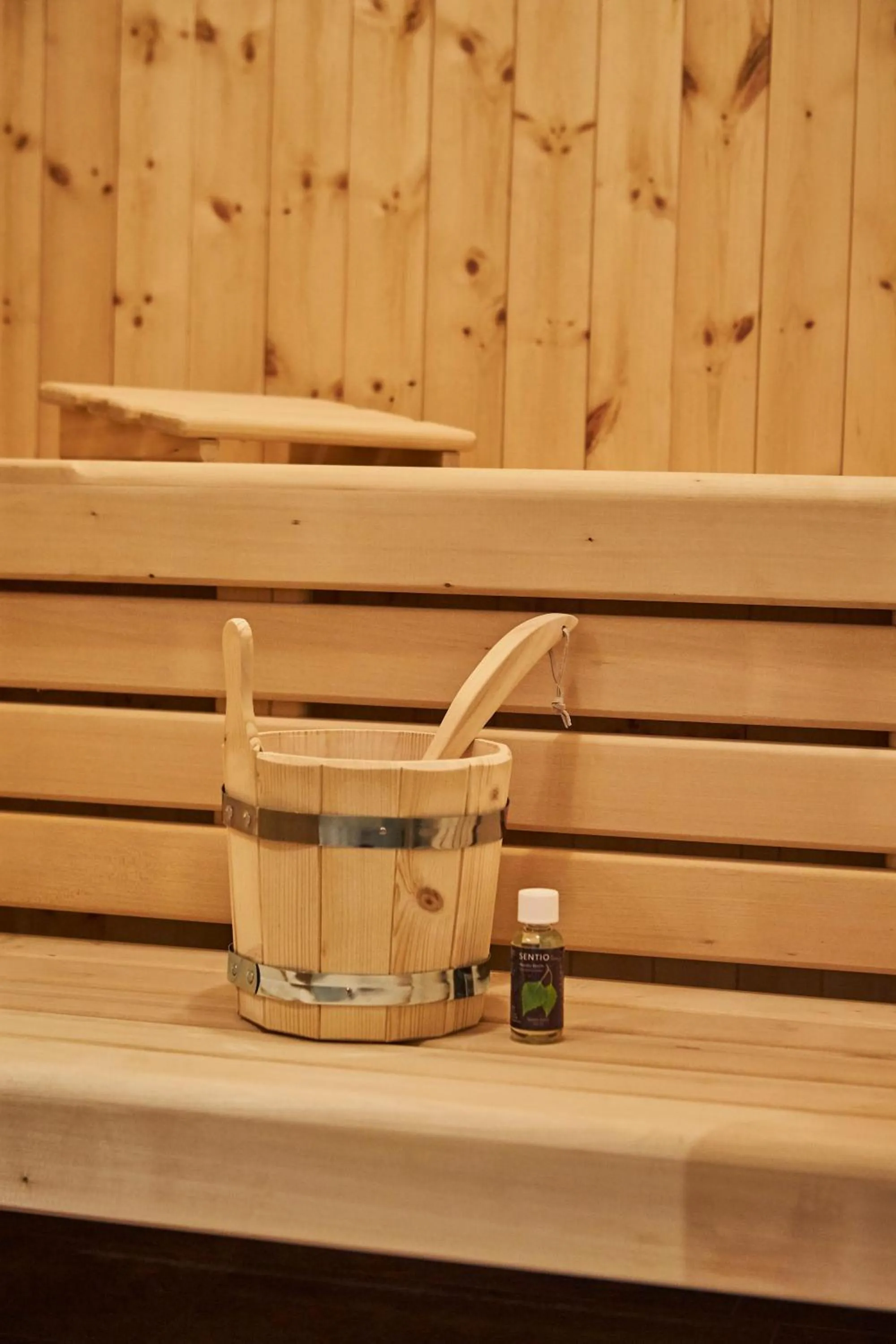 Sauna in Wiesl Lodge Saalbach