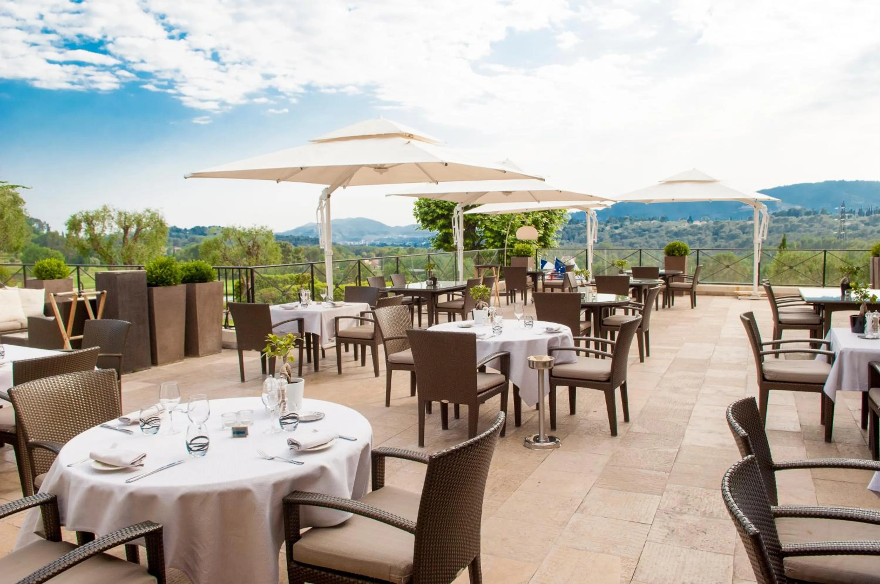 Restaurant/places to eat in Royal Mougins Golf, Hotel & Spa de Luxe