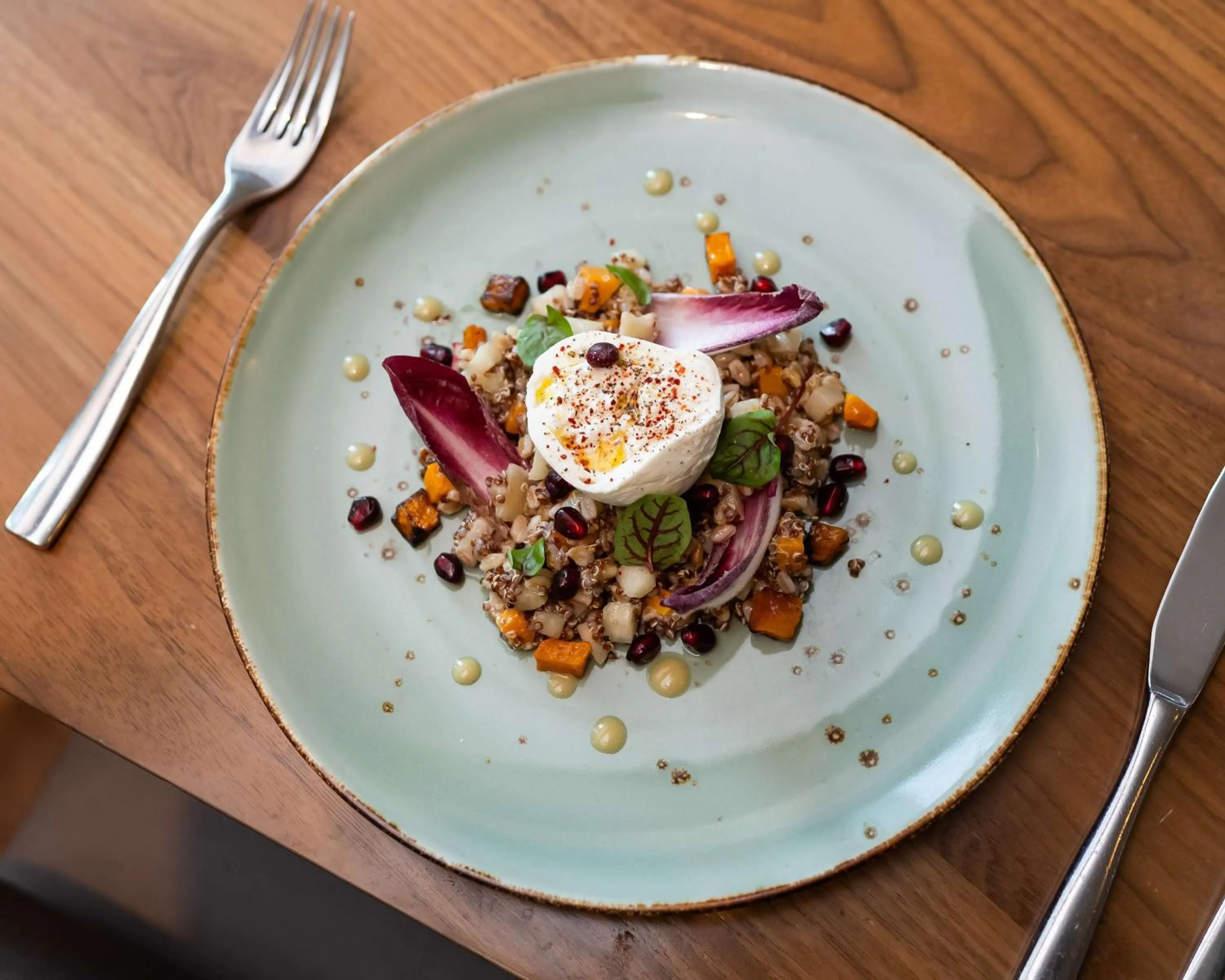 Restaurant/places to eat in Conrad New York Downtown